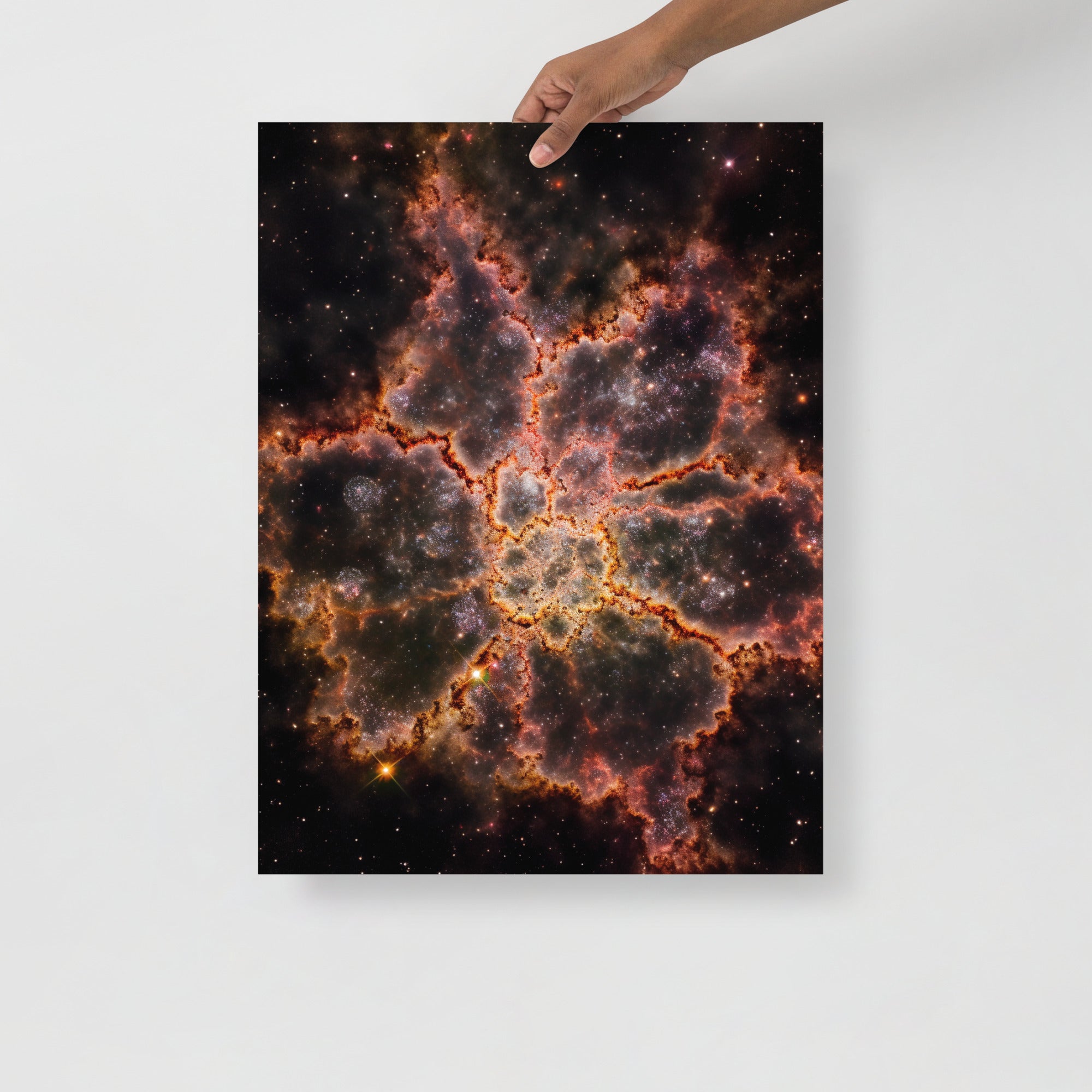 Tarantula Nebula Cosmic Voyage Celestial Web Art Poster by Visual Verse - Image 7