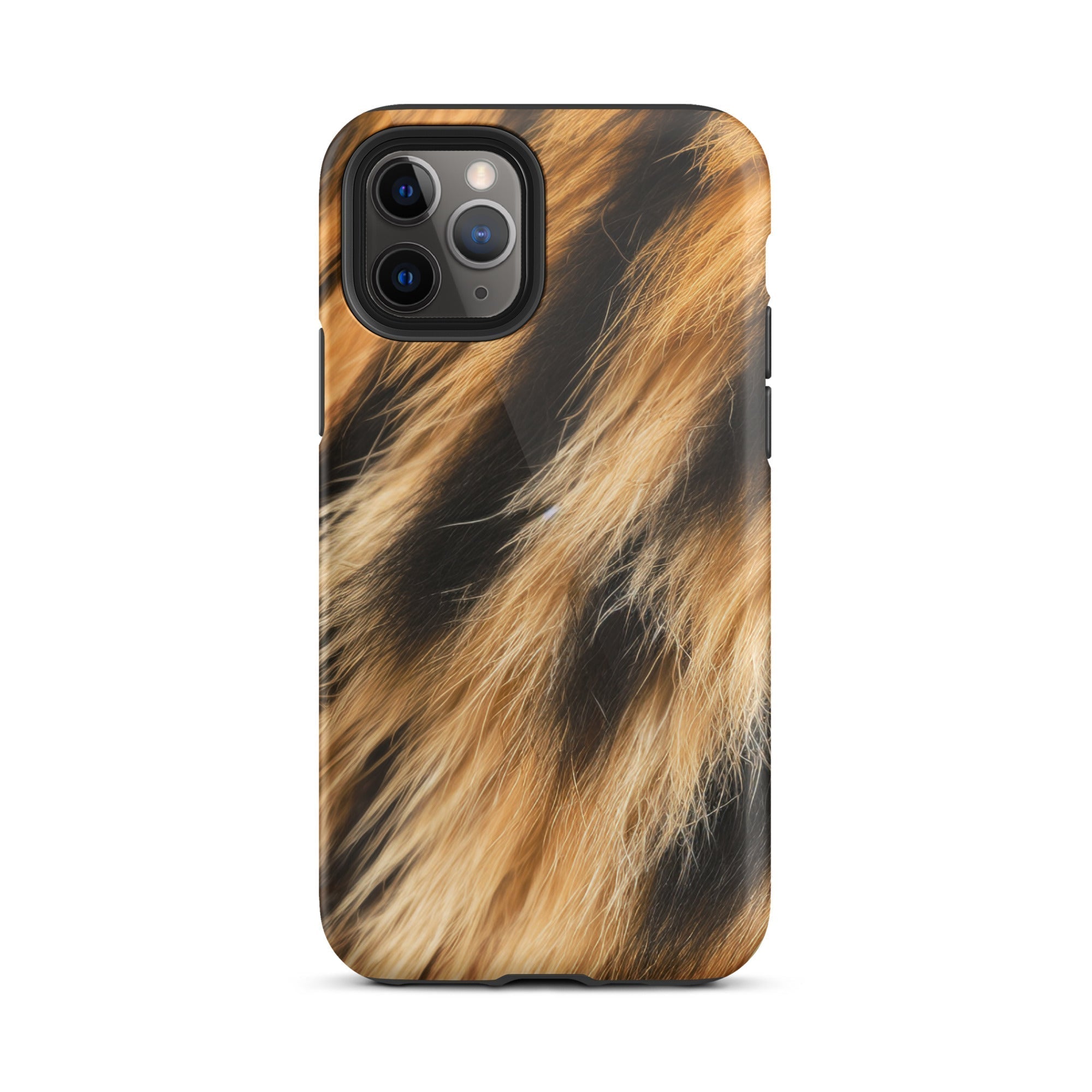 Tasmanian Tiger Fur iPhone Case by Visual Verse - Image 3