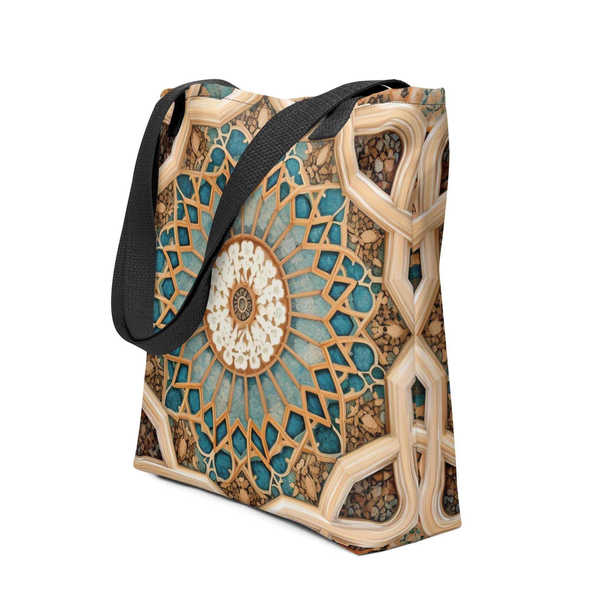 The Alhambra Spain Tote Bag by Visual Verse - Image 1