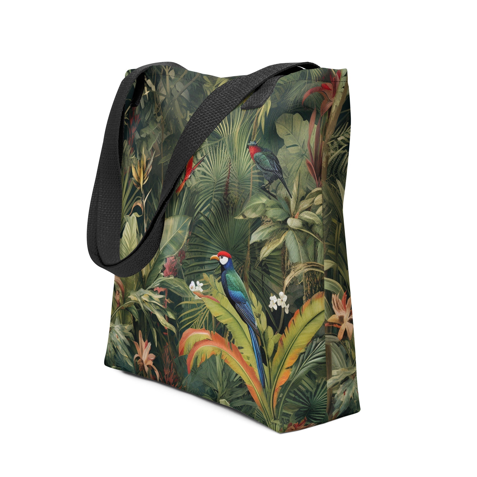 The Amazon Rainforest Brazil Tote Bag by Visual Verse - Image 1