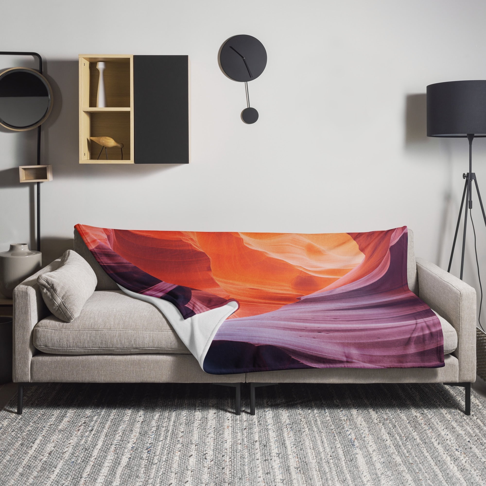 The Antelope Canyon USA Blanket by Visual Verse - Image 1