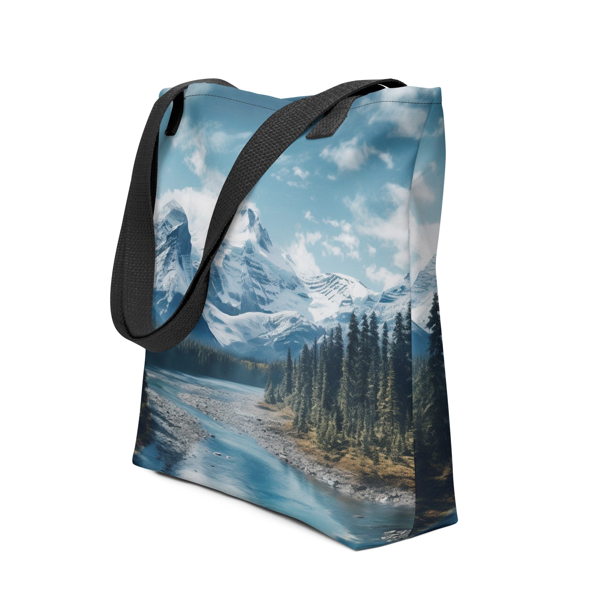 The Banff National Park Canada Tote Bag by Visual Verse - Image 1