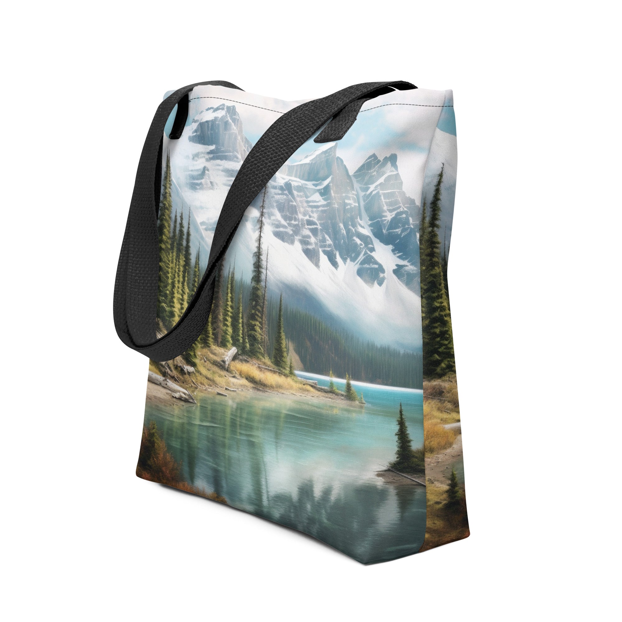The Banff Park Canada Tote Bag by Visual Verse - Image 1