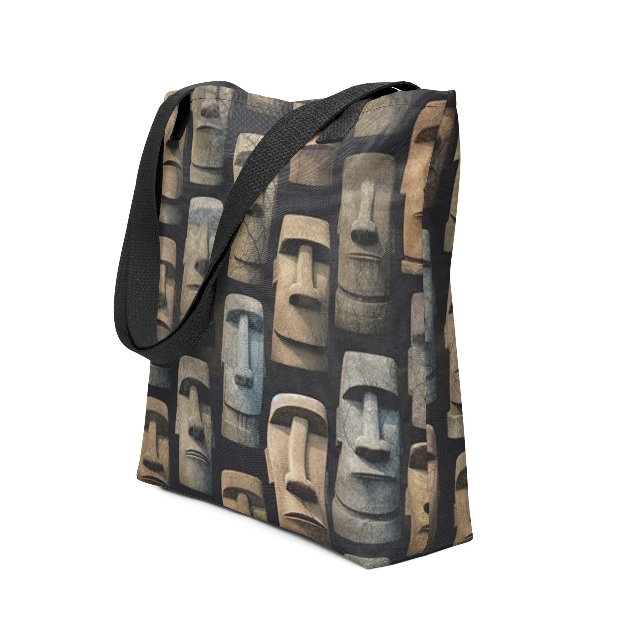 The Easter Island Chile Tote Bag by Visual Verse - Image 1