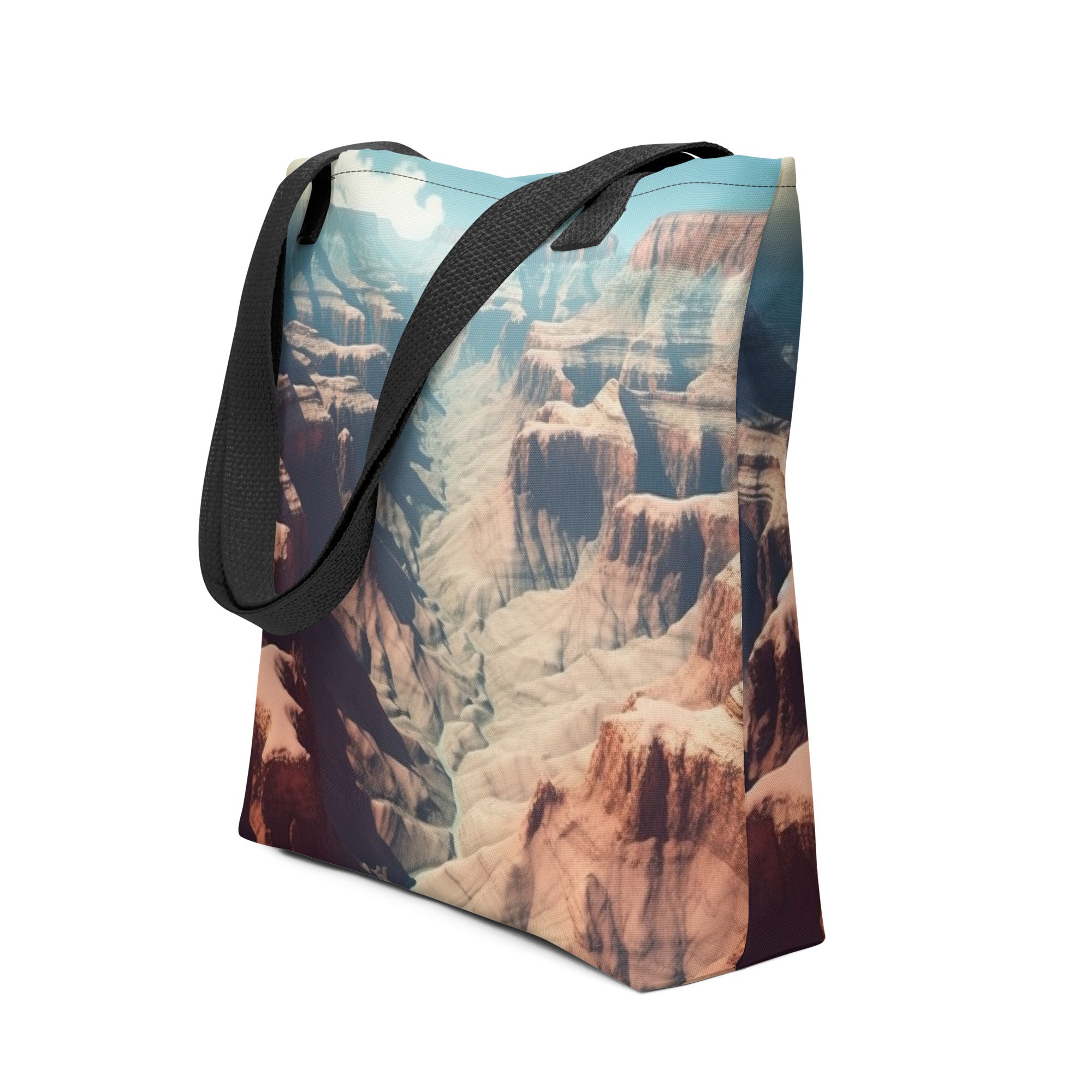 The Grand Canyon Arizona USA Tote Bag by Visual Verse - Image 1