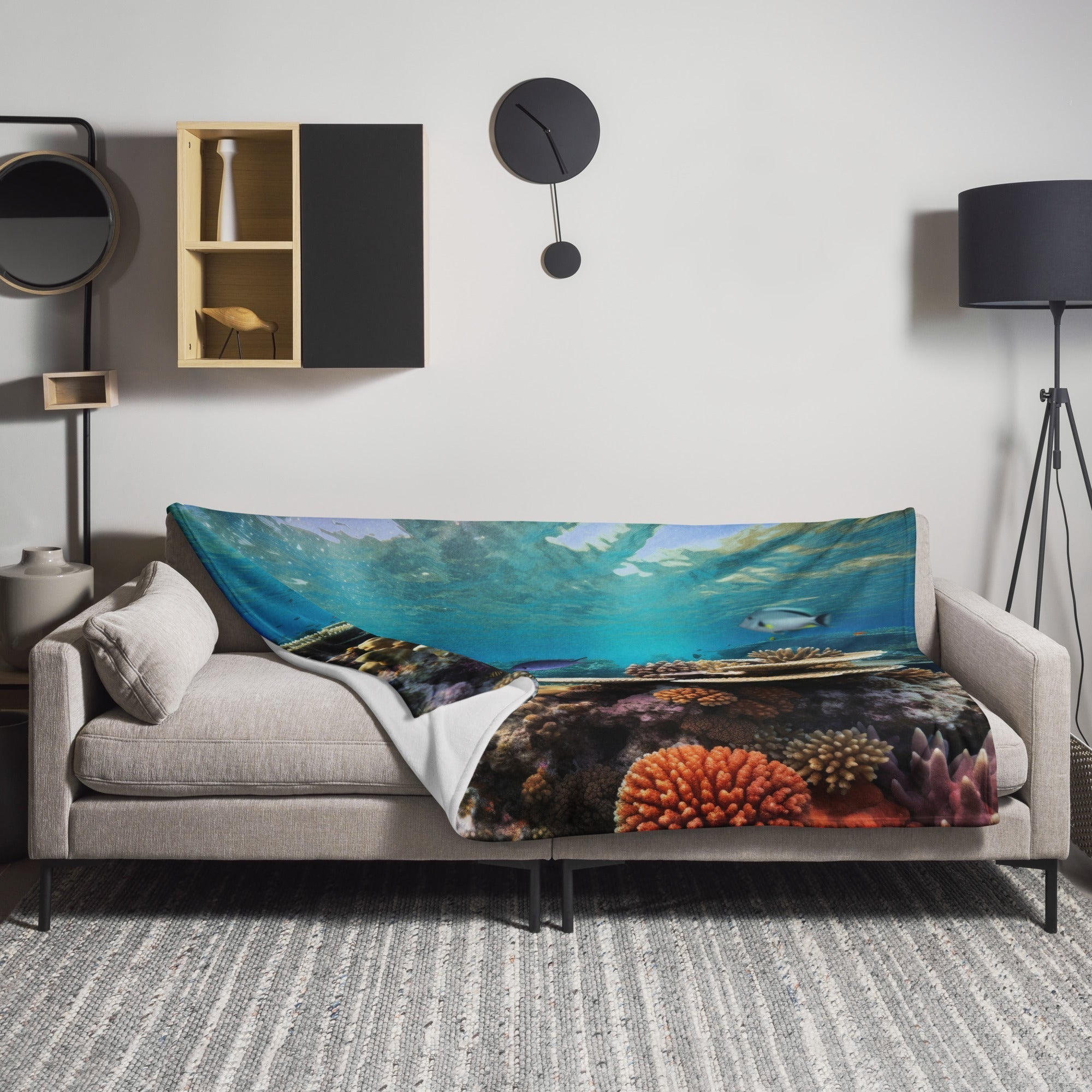 The Great Barrier Reef Australia Blanket by Visual Verse - Image 1