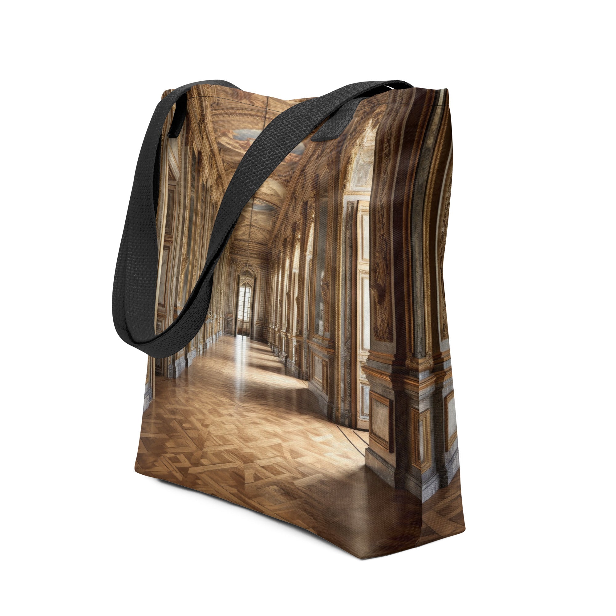 The Hall of Mirrors France Tote Bag by Visual Verse - Image 1