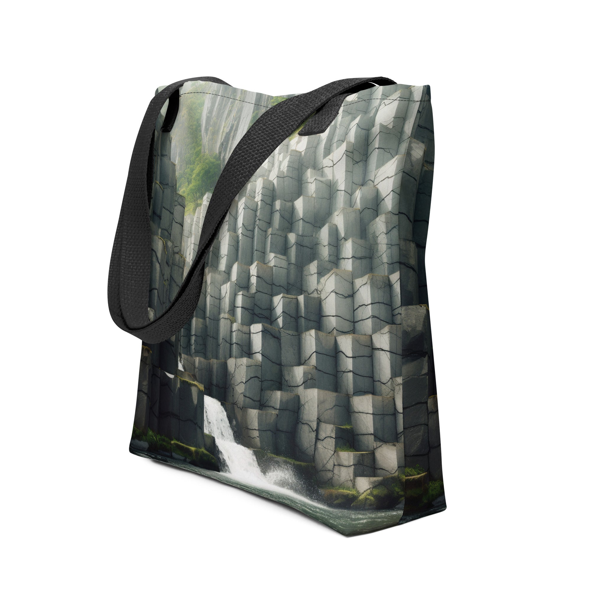 The Kjeragbolten Norway Tote Bag by Visual Verse - Image 1