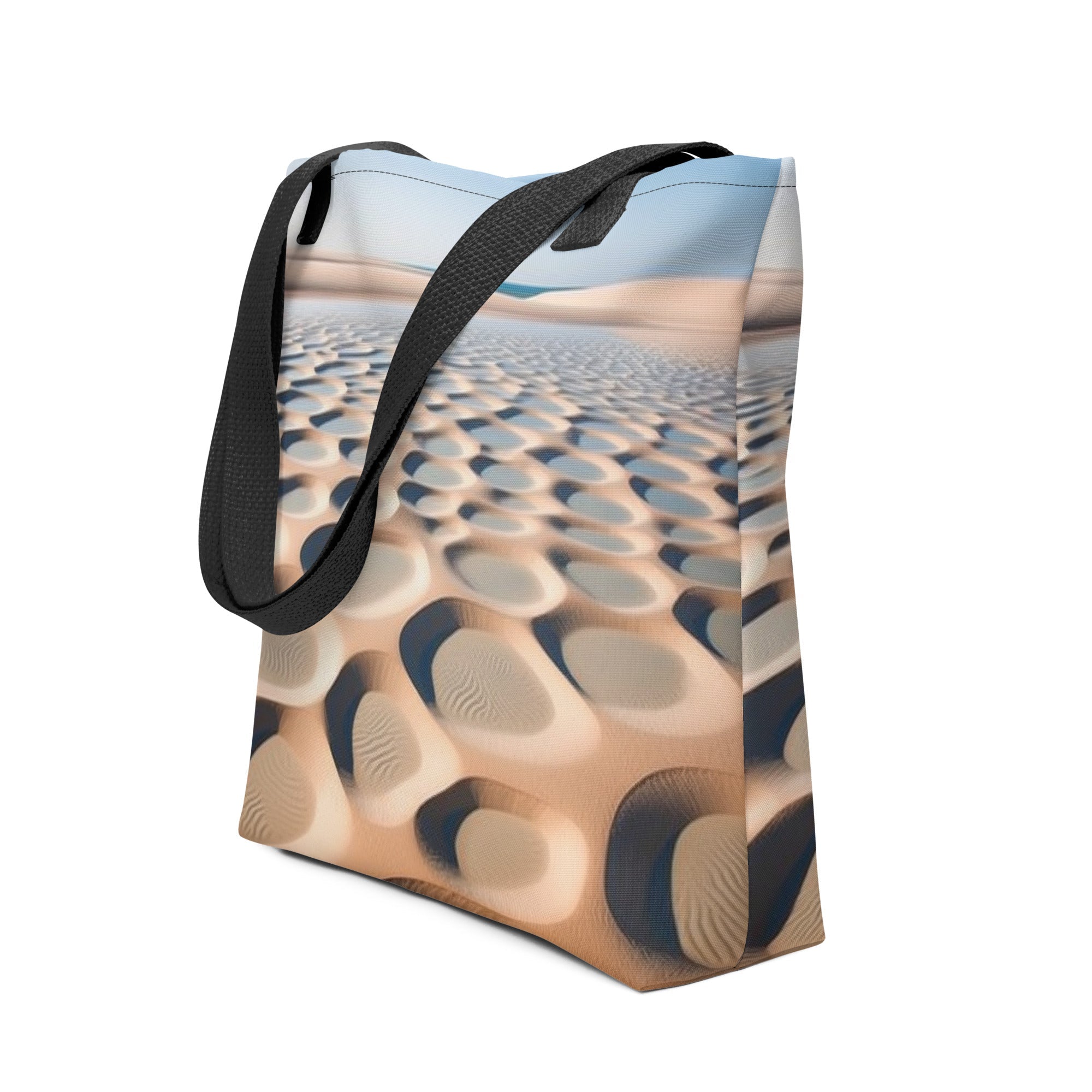 The Lencois Maranhenses National Park Brazil Tote Bag by Visual Verse - Image 1