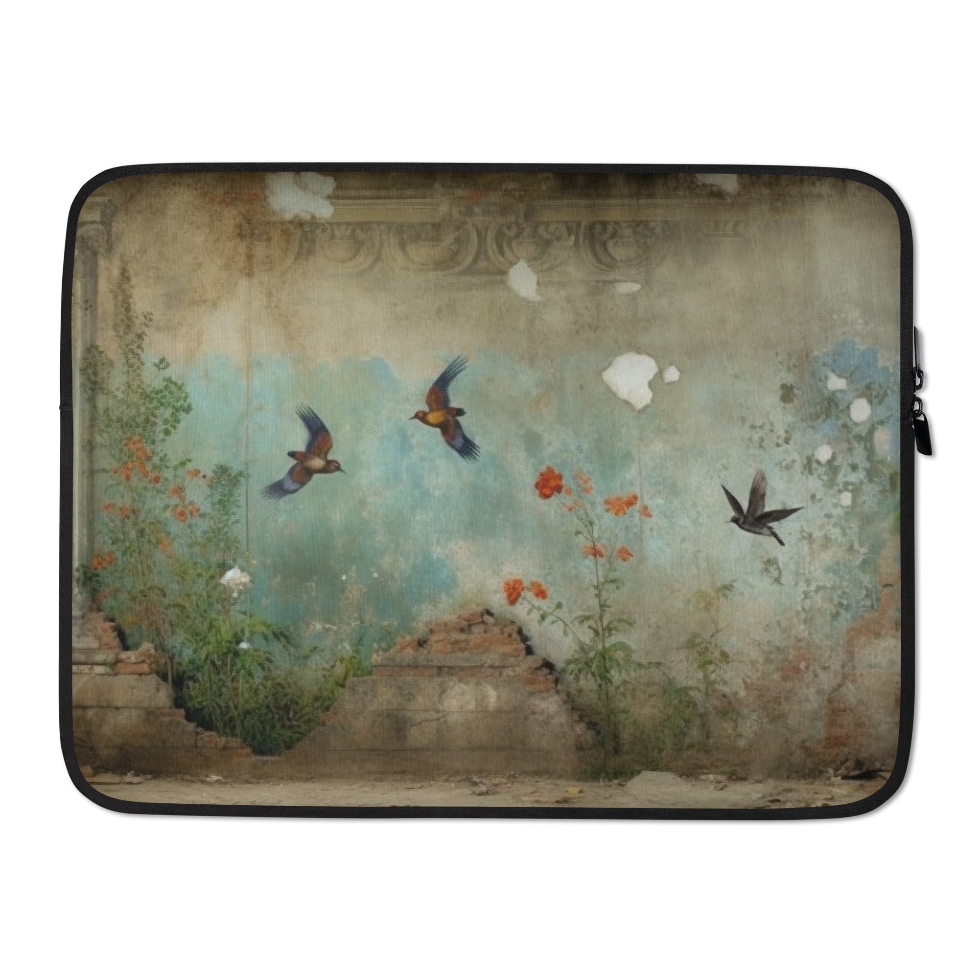 The Pompeii Italy Laptop Sleeve by Visual Verse - Image 1