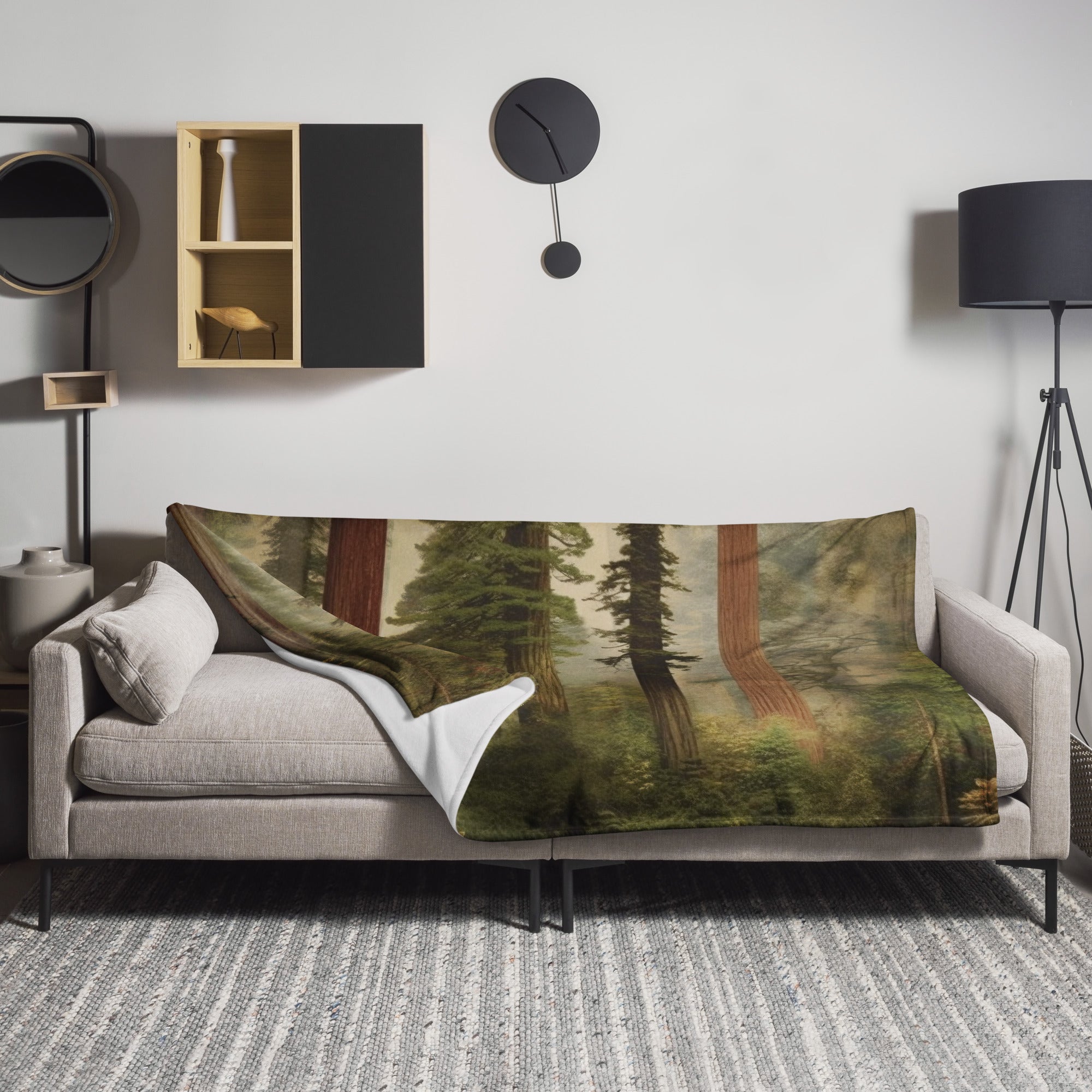 The Redwoods National & State Parks USA Blanket by Visual Verse - Image 1