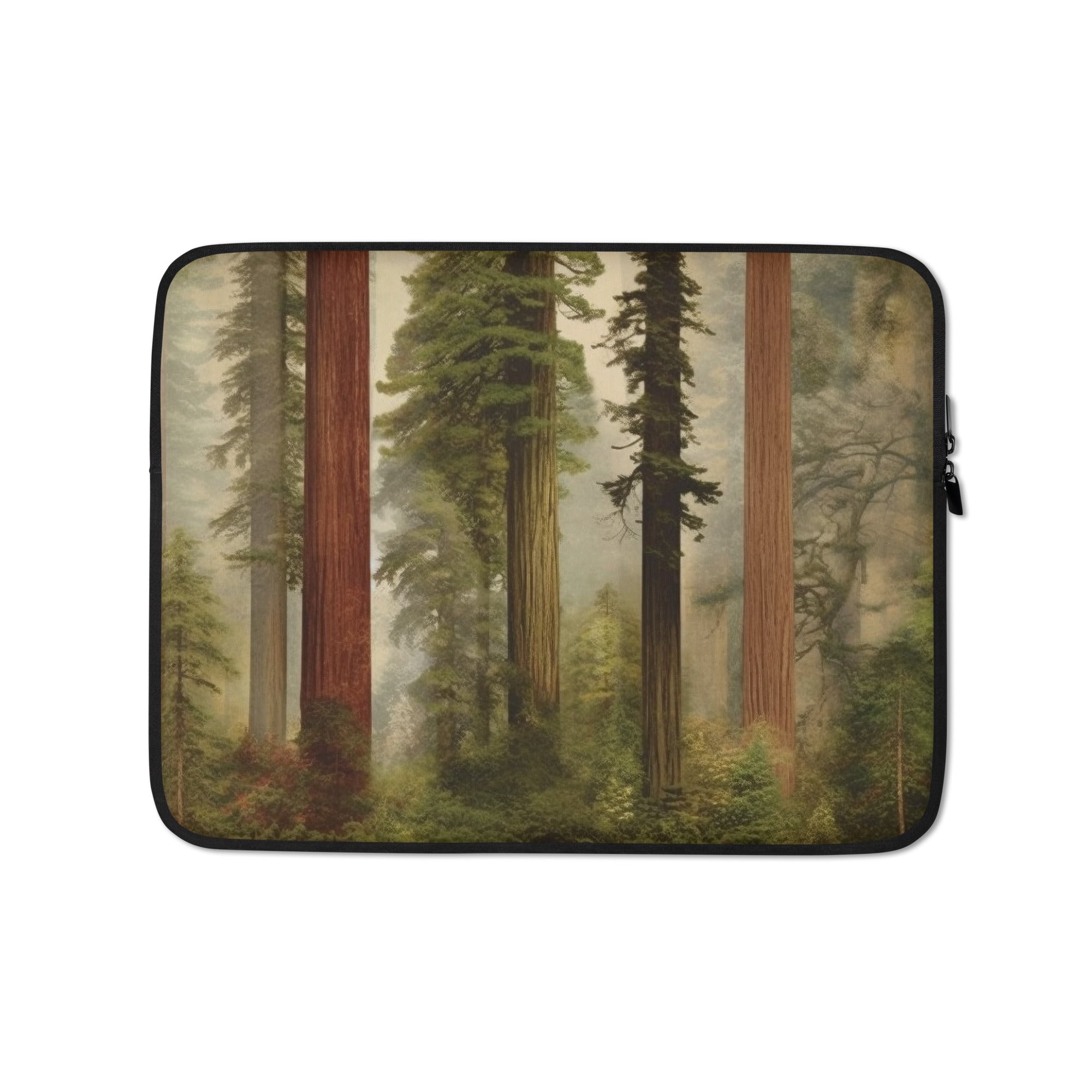 The Redwoods National & State Parks USA Laptop Sleeve by Visual Verse - Image 2