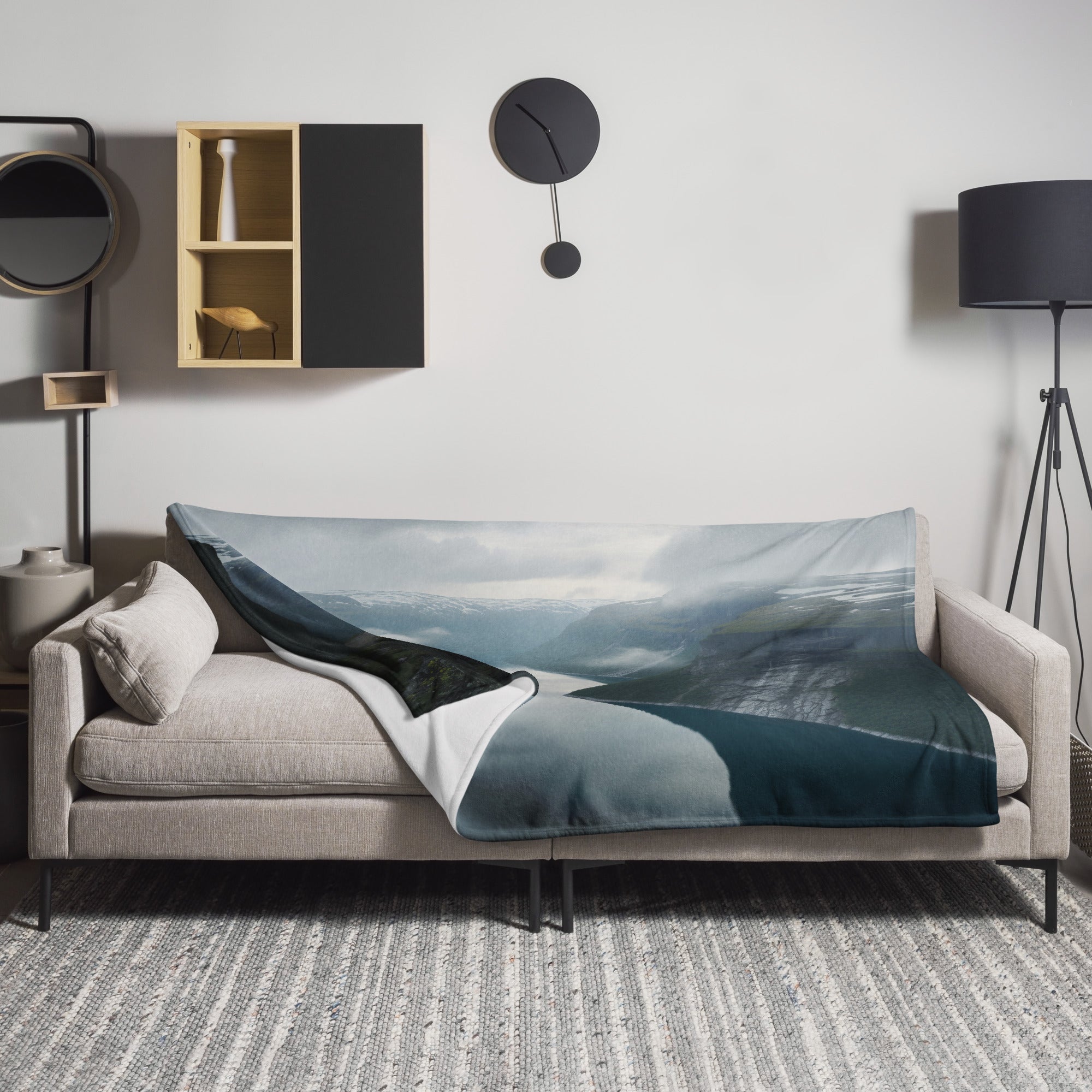 The Trolltunga Norway Blanket by Visual Verse - Image 1