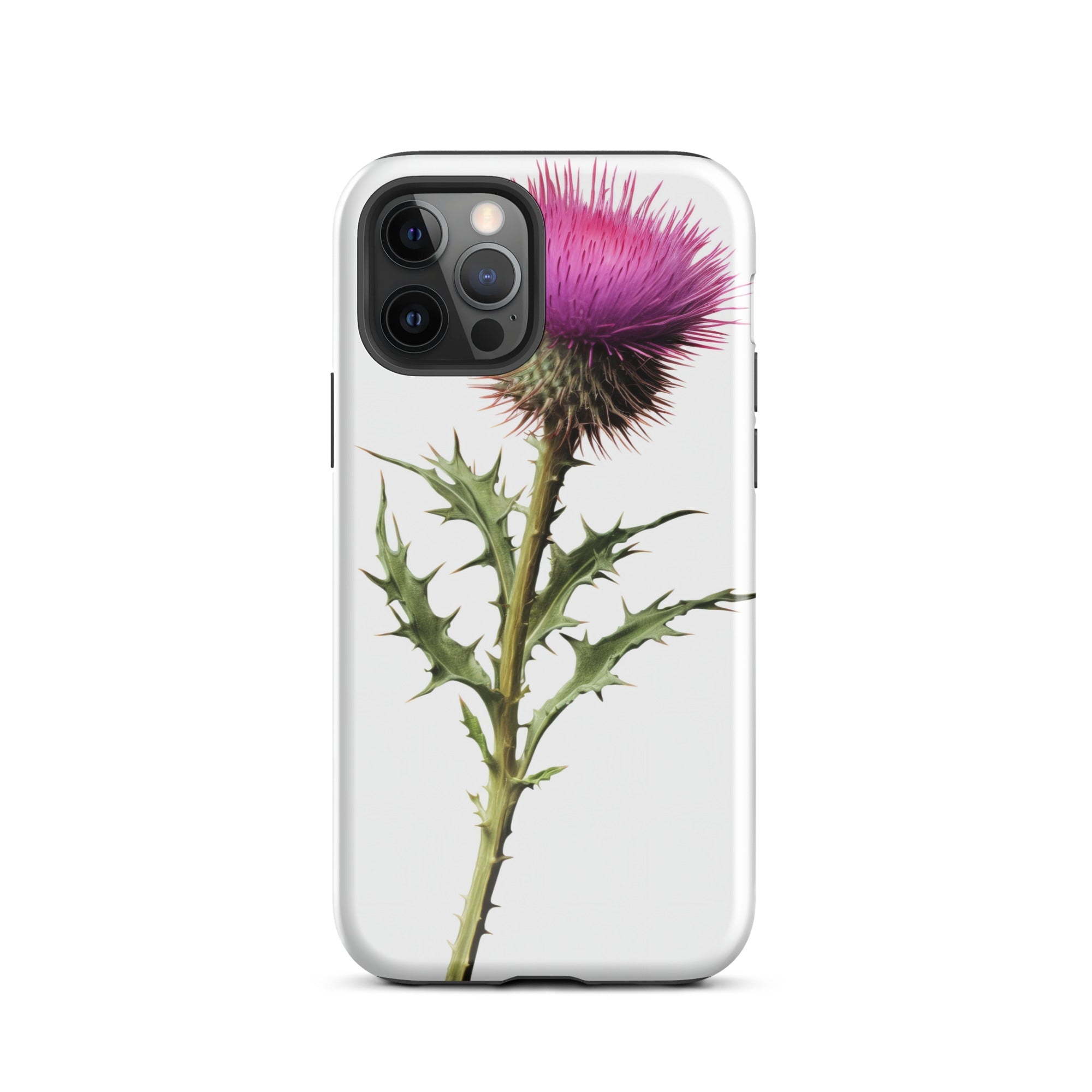 Thistle Flower iPhone Case by Visual Verse - Image 11