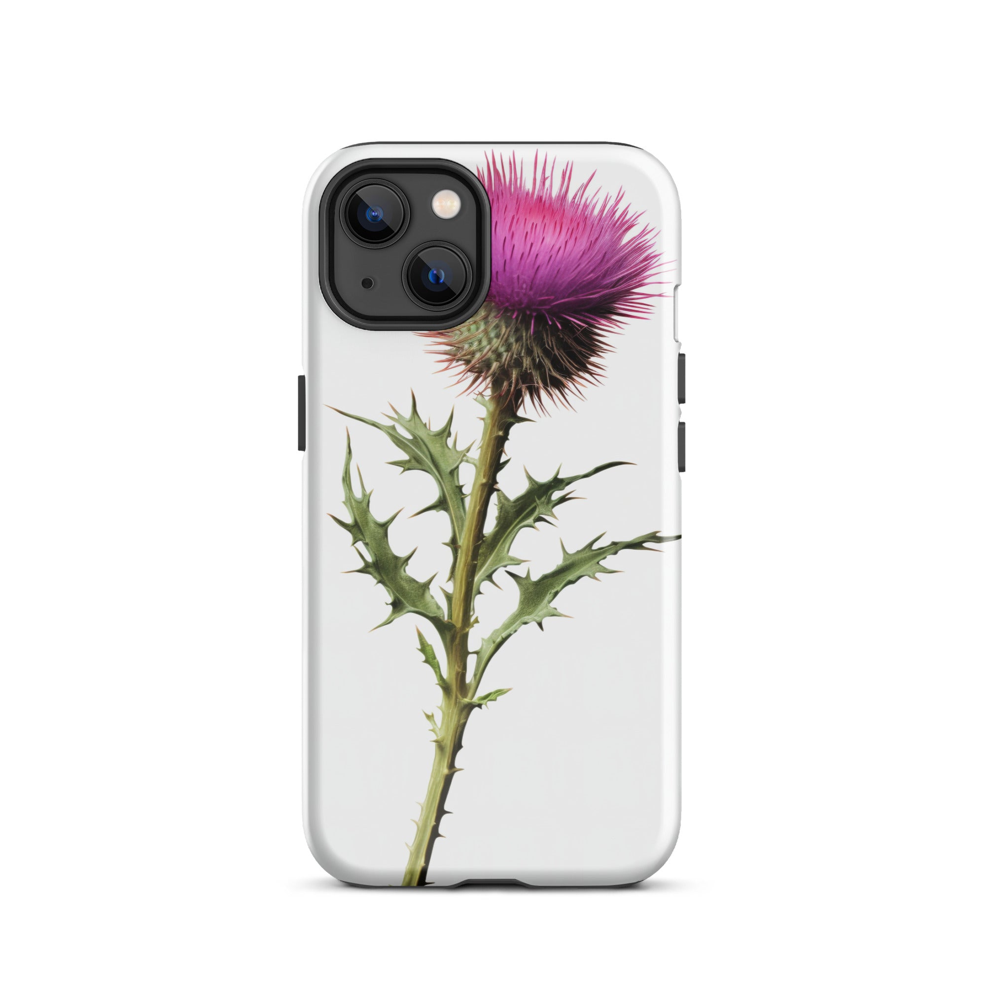 Thistle Flower iPhone Case by Visual Verse - Image 17