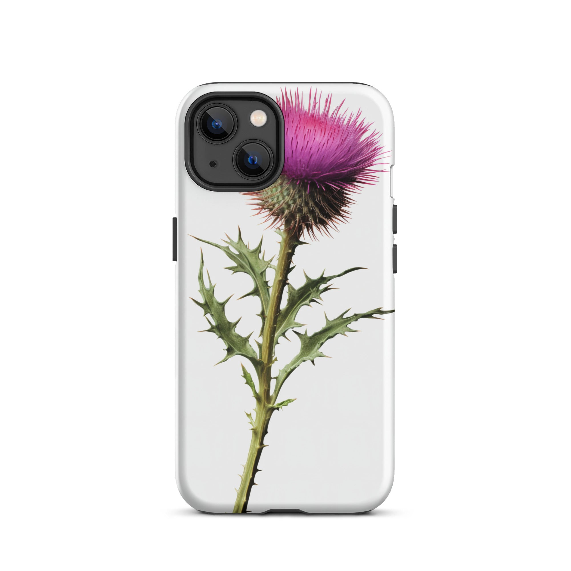 Thistle Flower iPhone Case by Visual Verse - Image 18
