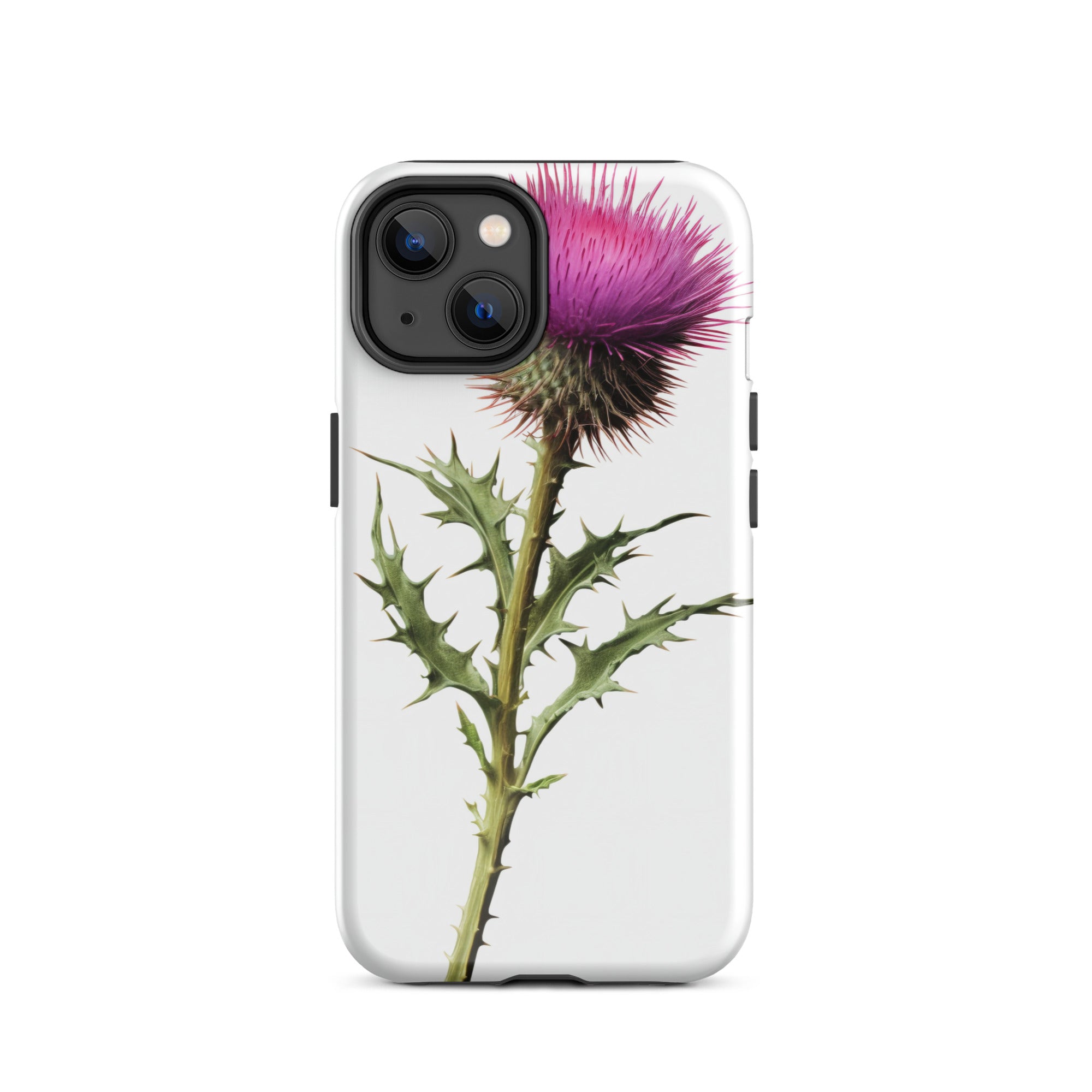 Thistle Flower iPhone Case by Visual Verse - Image 23