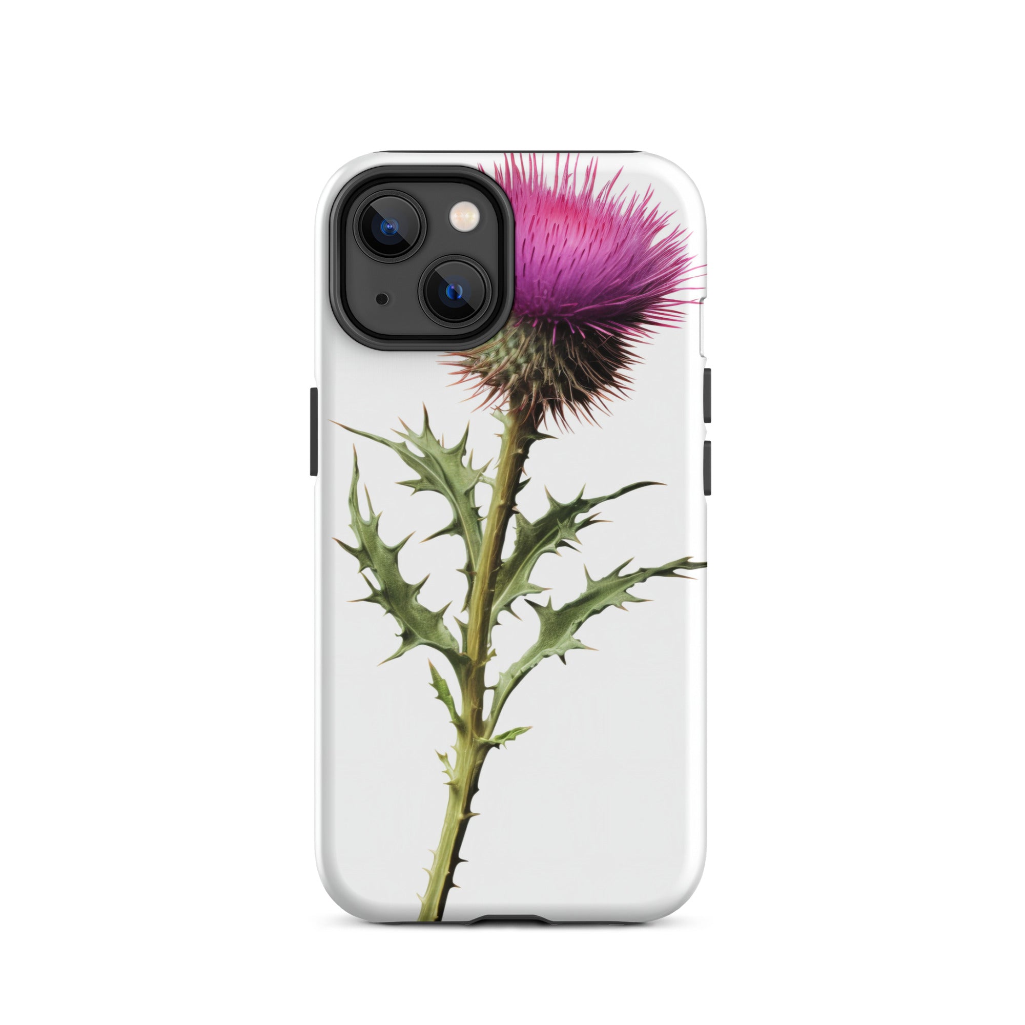 Thistle Flower iPhone Case by Visual Verse - Image 24