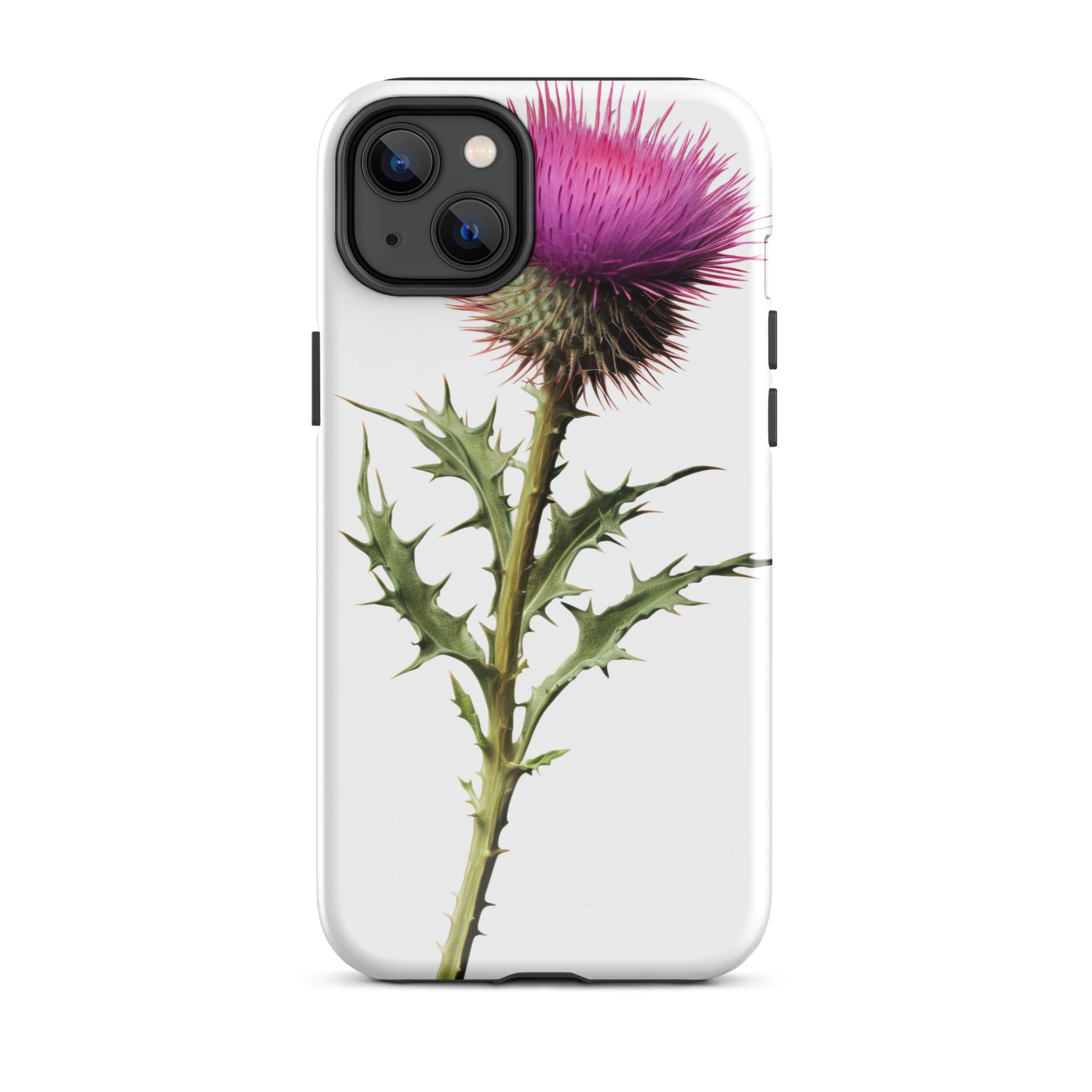 Thistle Flower iPhone Case by Visual Verse - Image 25
