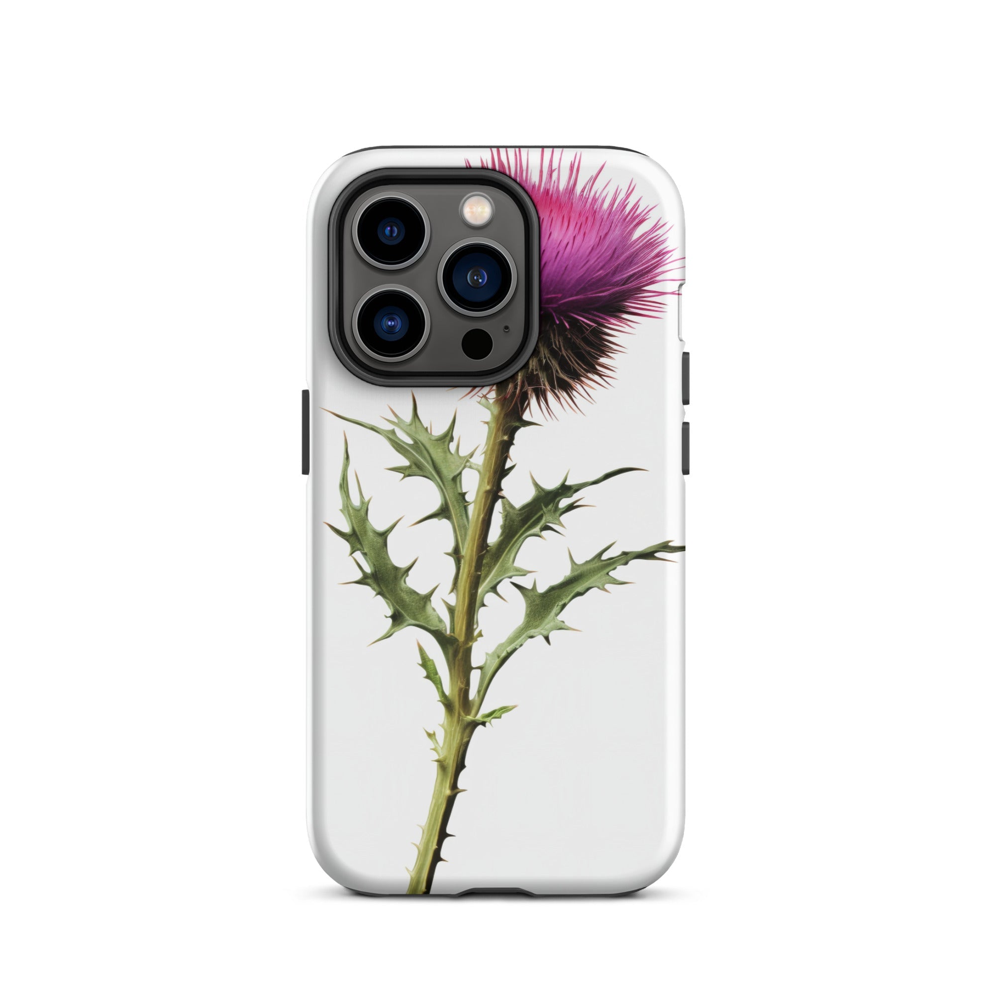 Thistle Flower iPhone Case by Visual Verse - Image 28