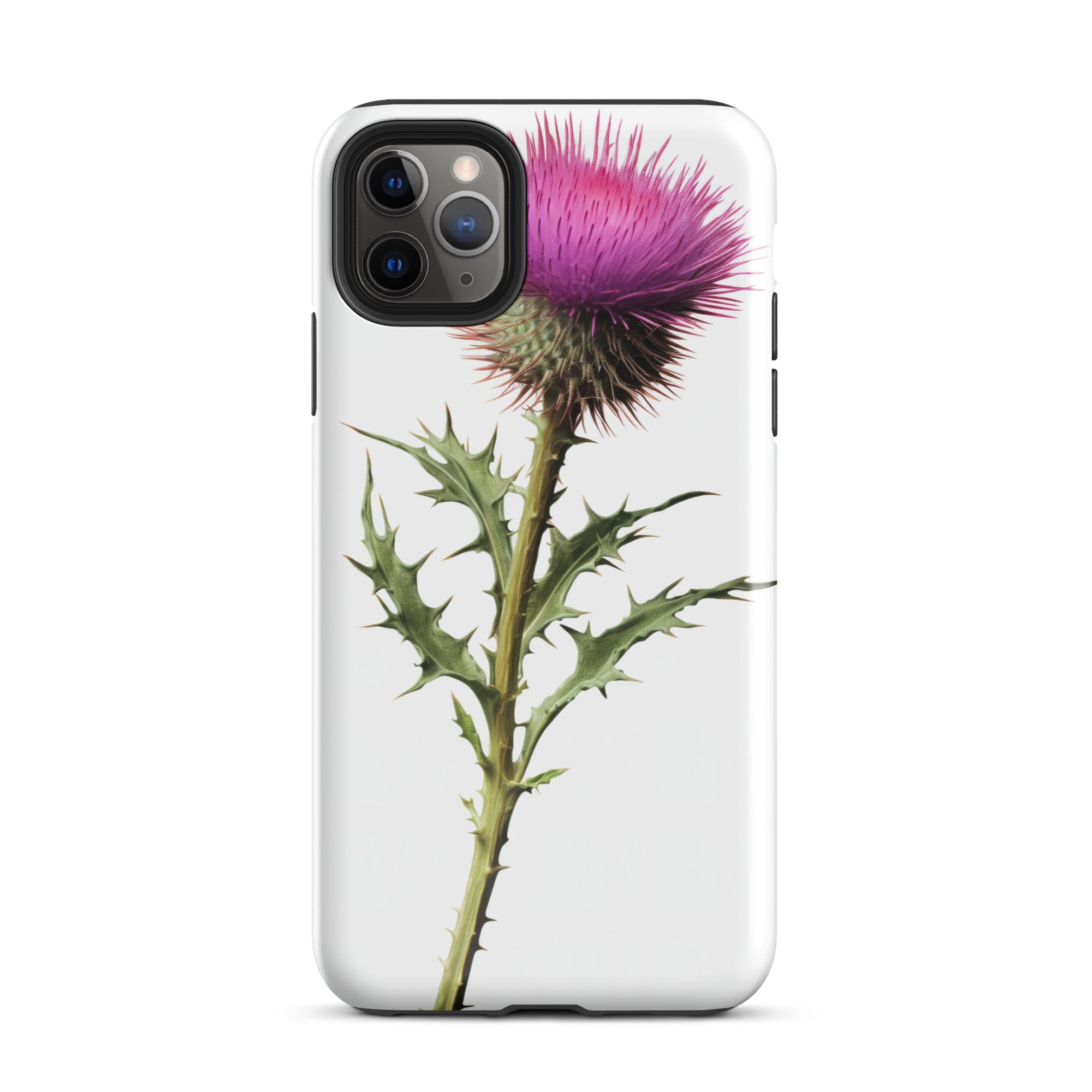 Thistle Flower iPhone Case by Visual Verse - Image 5