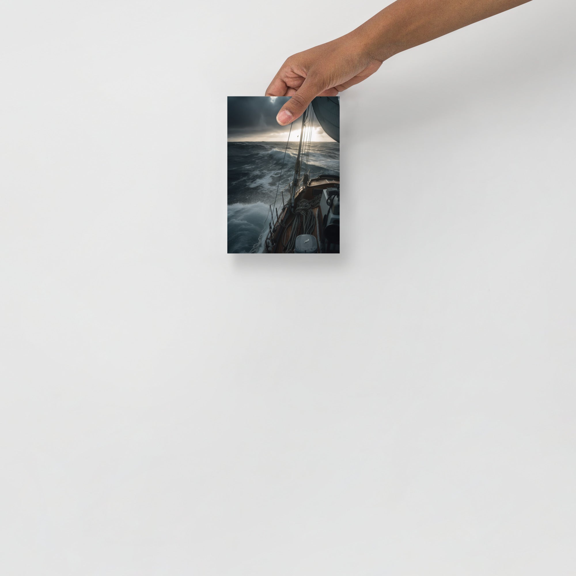 Thrilling Sailing Adventure Art Poster by Visual Verse - Image 8