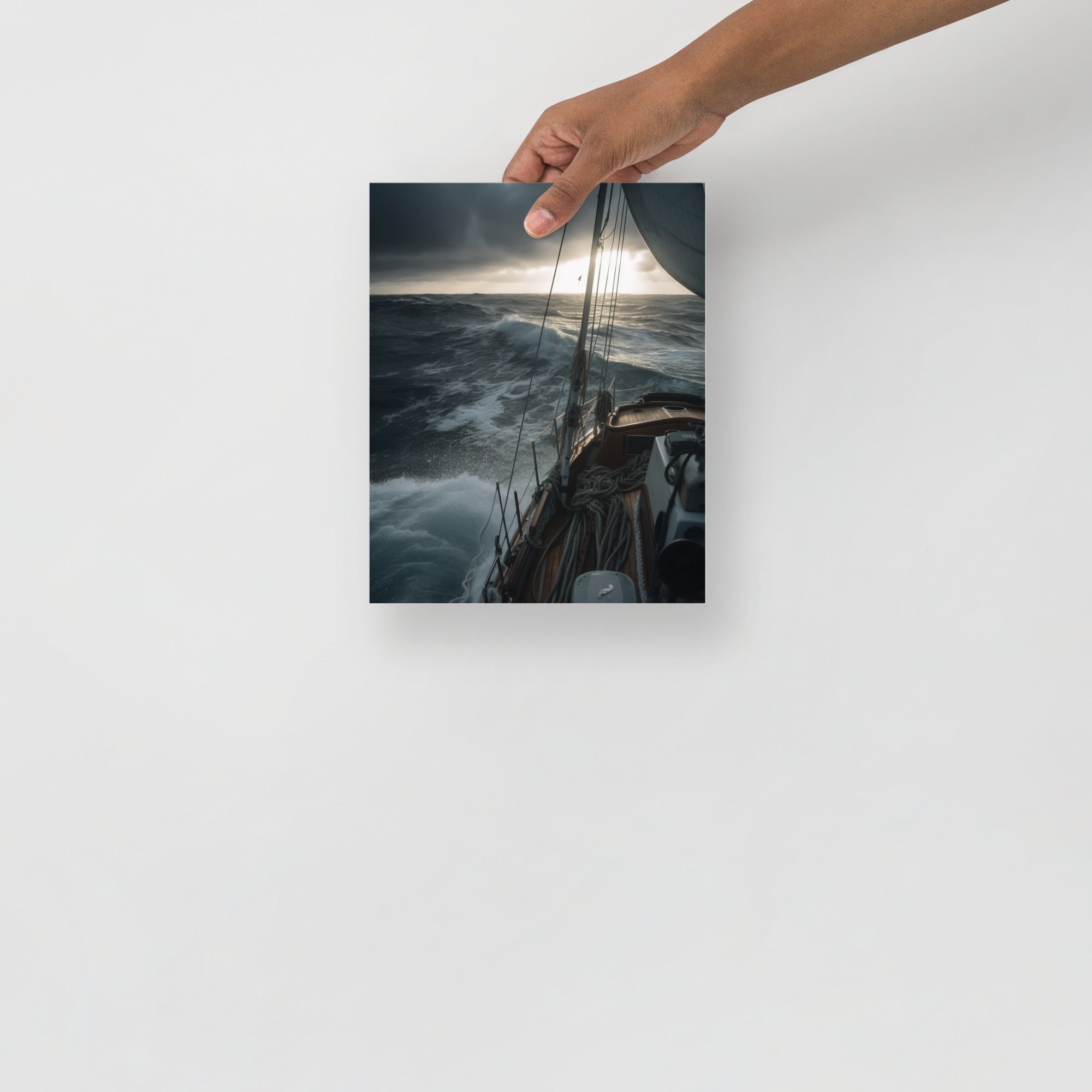 Thrilling Sailing Adventure Art Poster by Visual Verse - Image 9