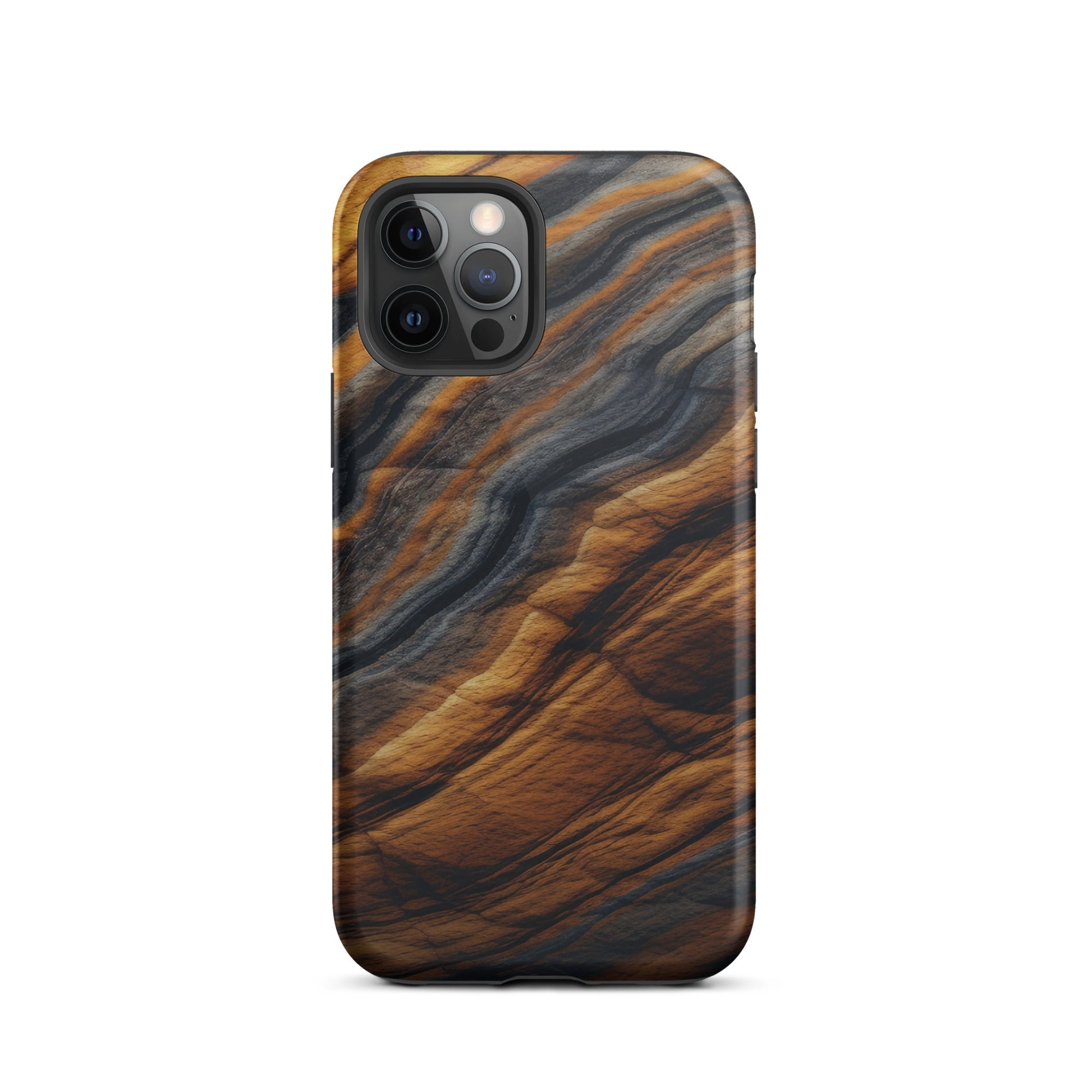 Tiger Eye Granite iPhone Case by Visual Verse - Image 11