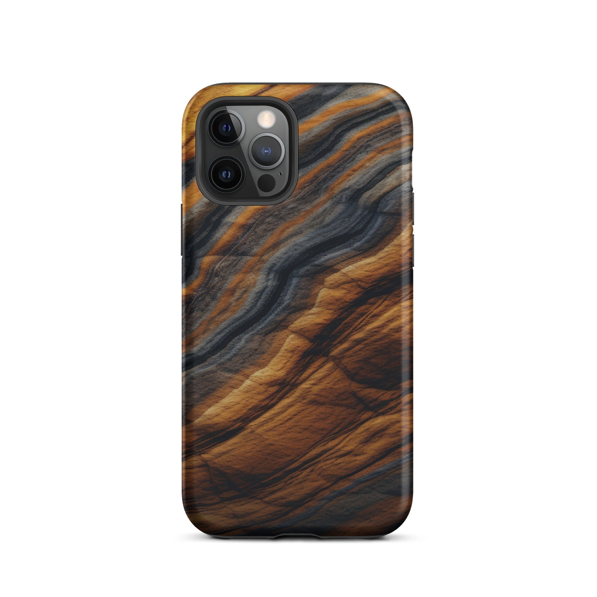 Tiger Eye Granite iPhone Case by Visual Verse - Image 12