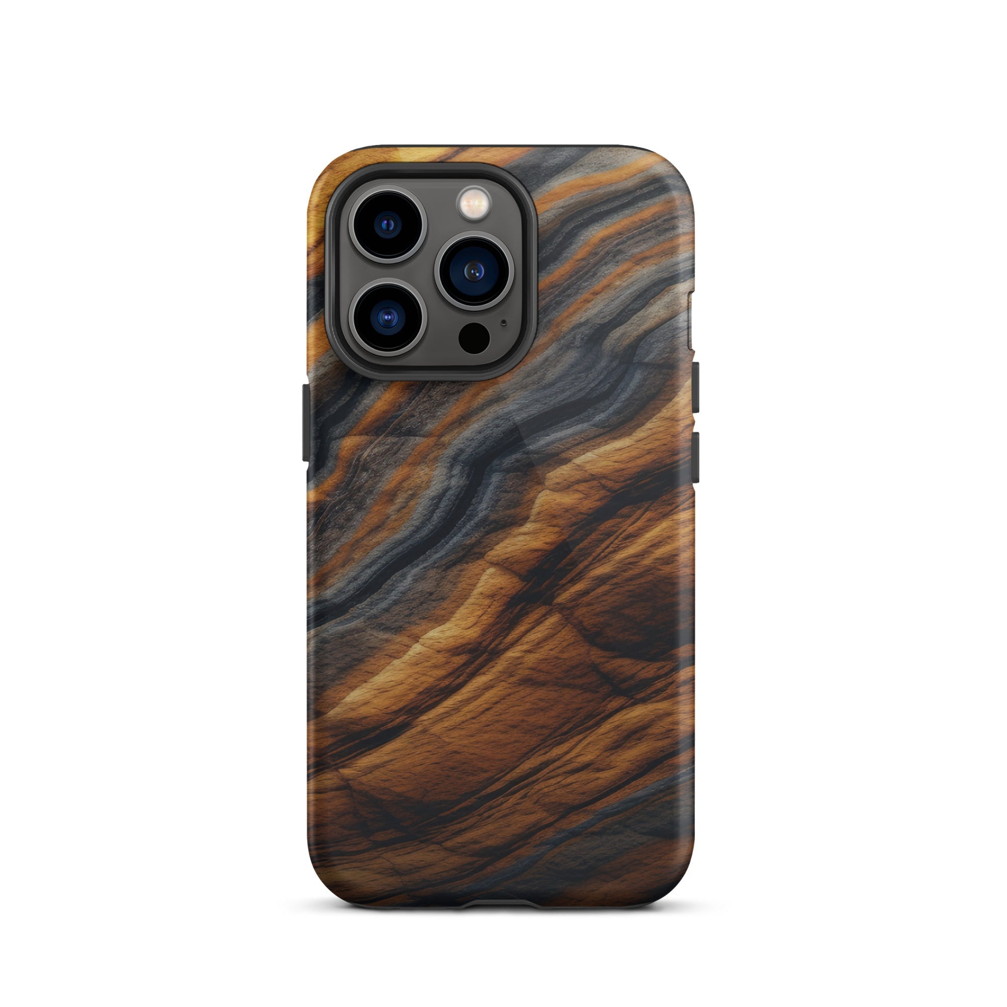 Tiger Eye Granite iPhone Case by Visual Verse - Image 19