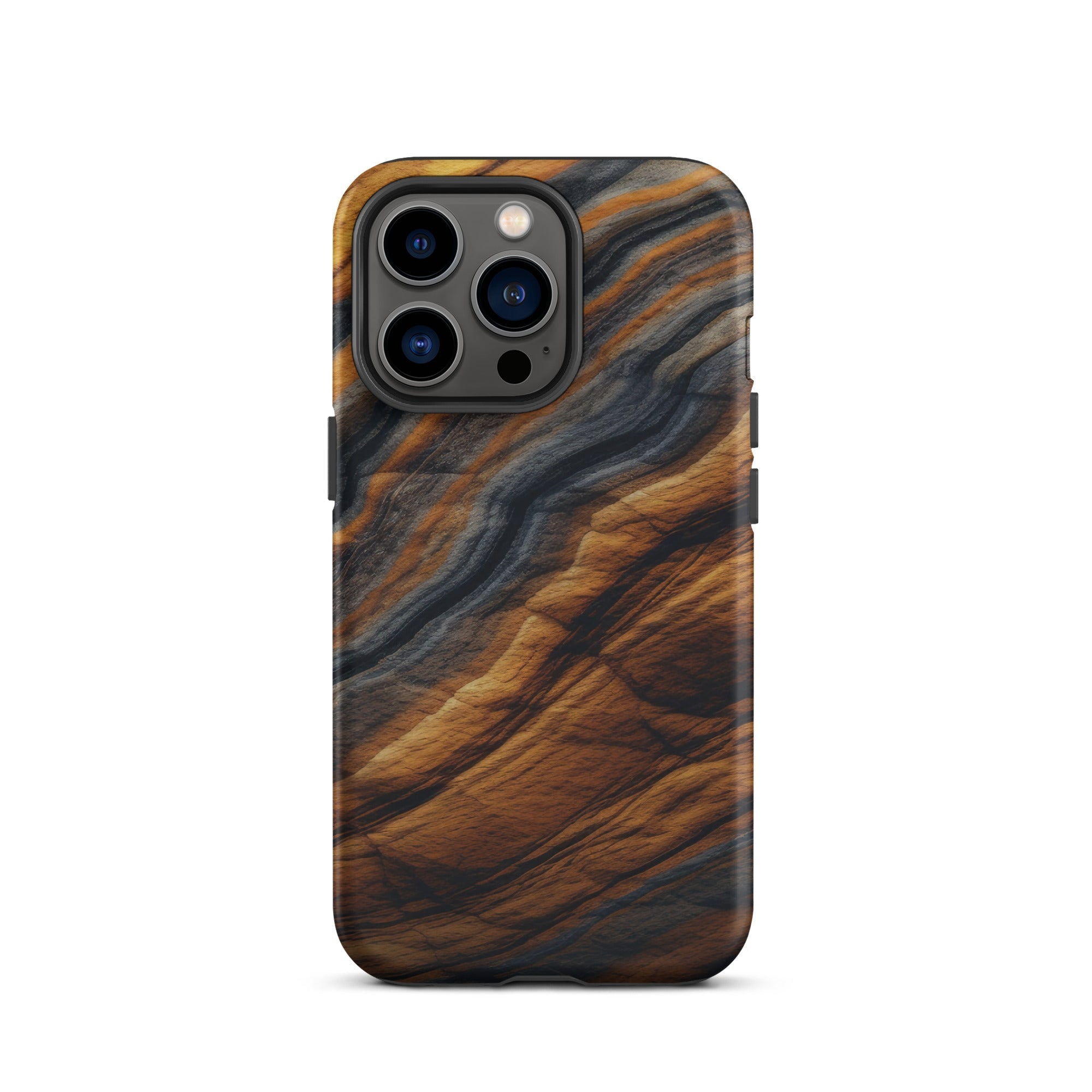 Tiger Eye Granite iPhone Case by Visual Verse - Image 20