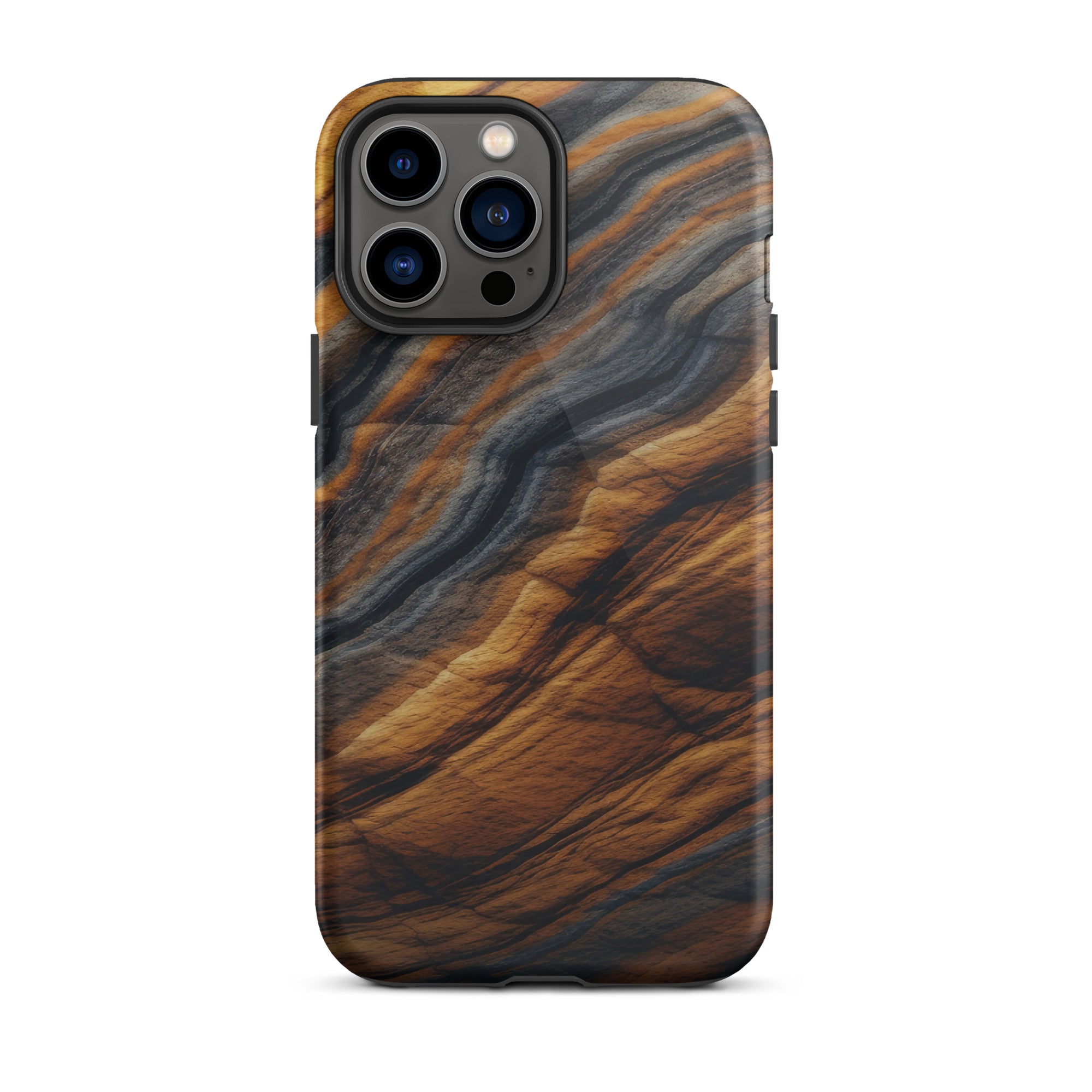 Tiger Eye Granite iPhone Case by Visual Verse - Image 21