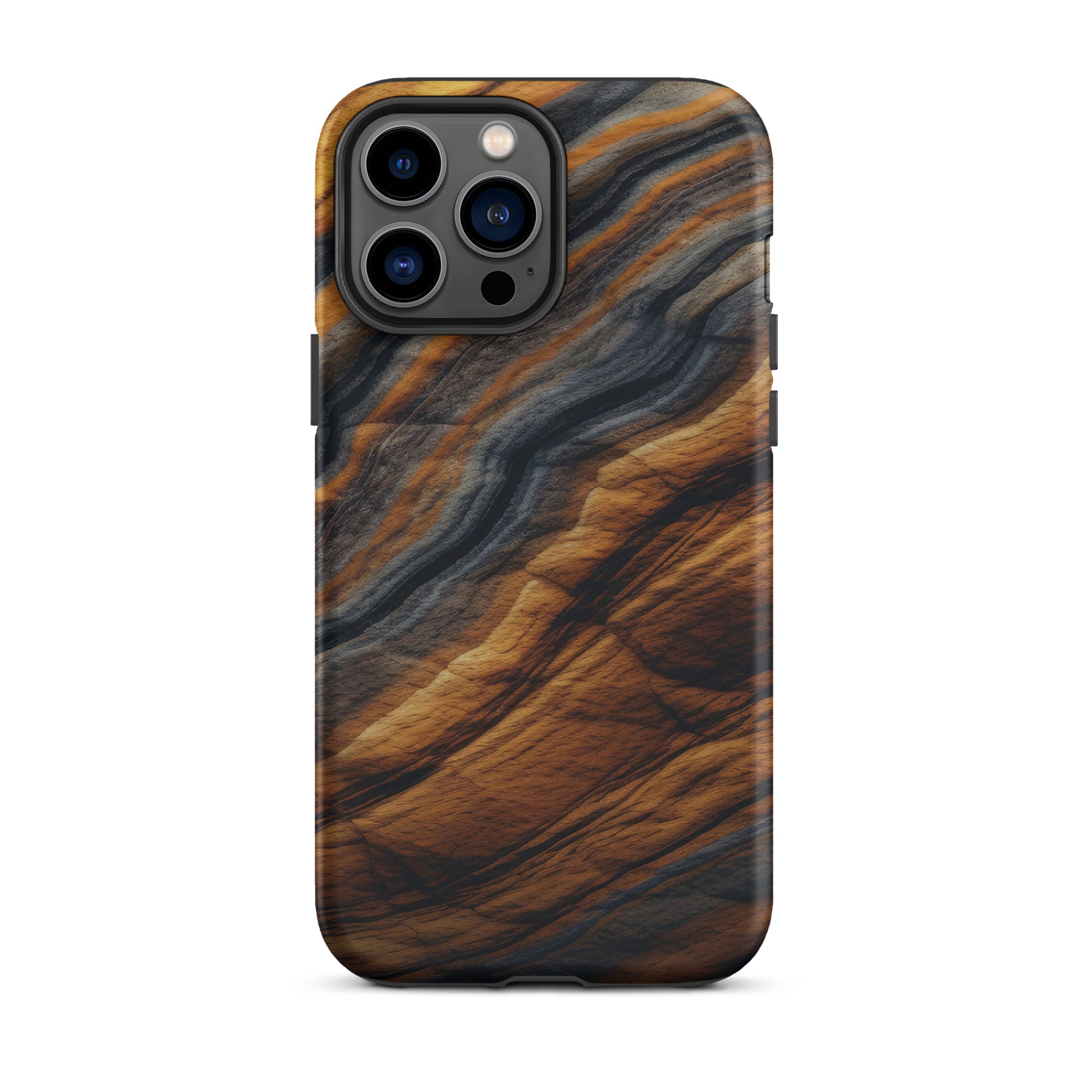 Tiger Eye Granite iPhone Case by Visual Verse - Image 22
