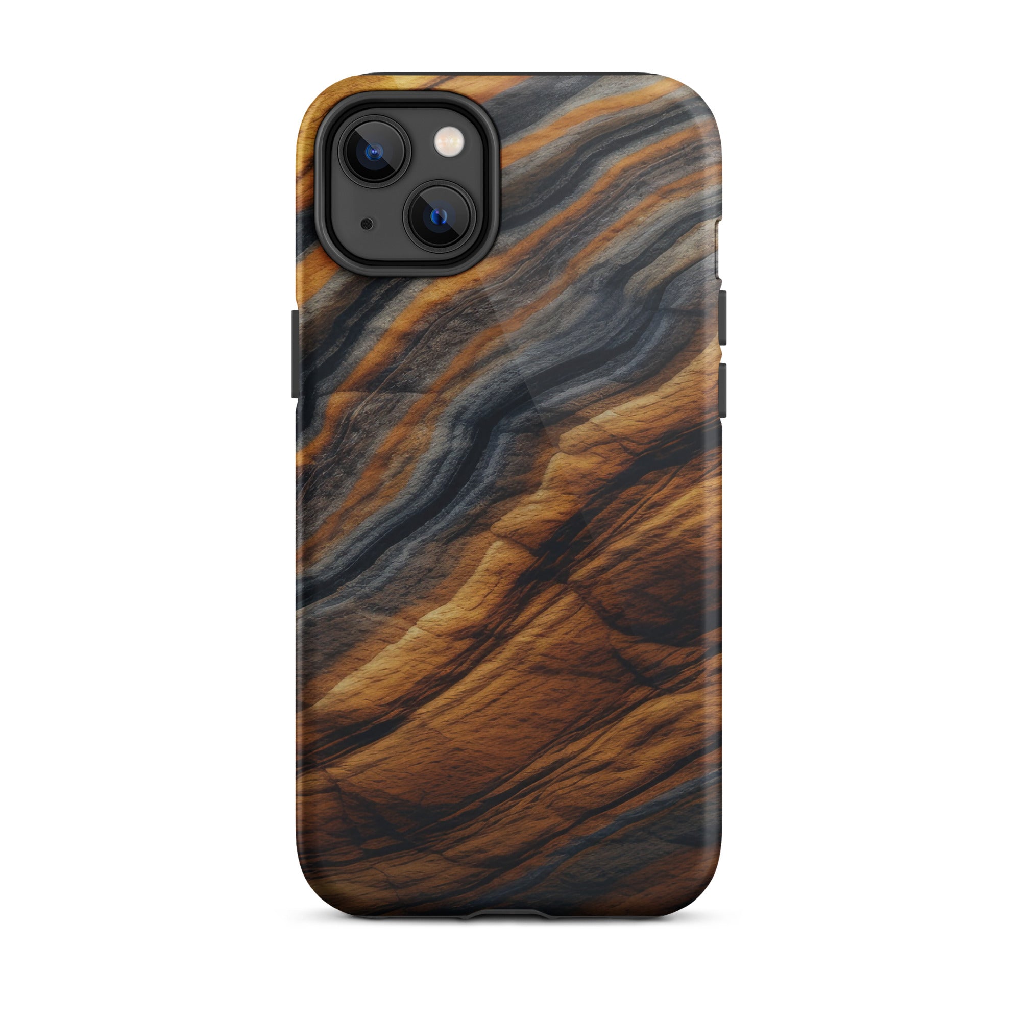 Tiger Eye Granite iPhone Case by Visual Verse - Image 25