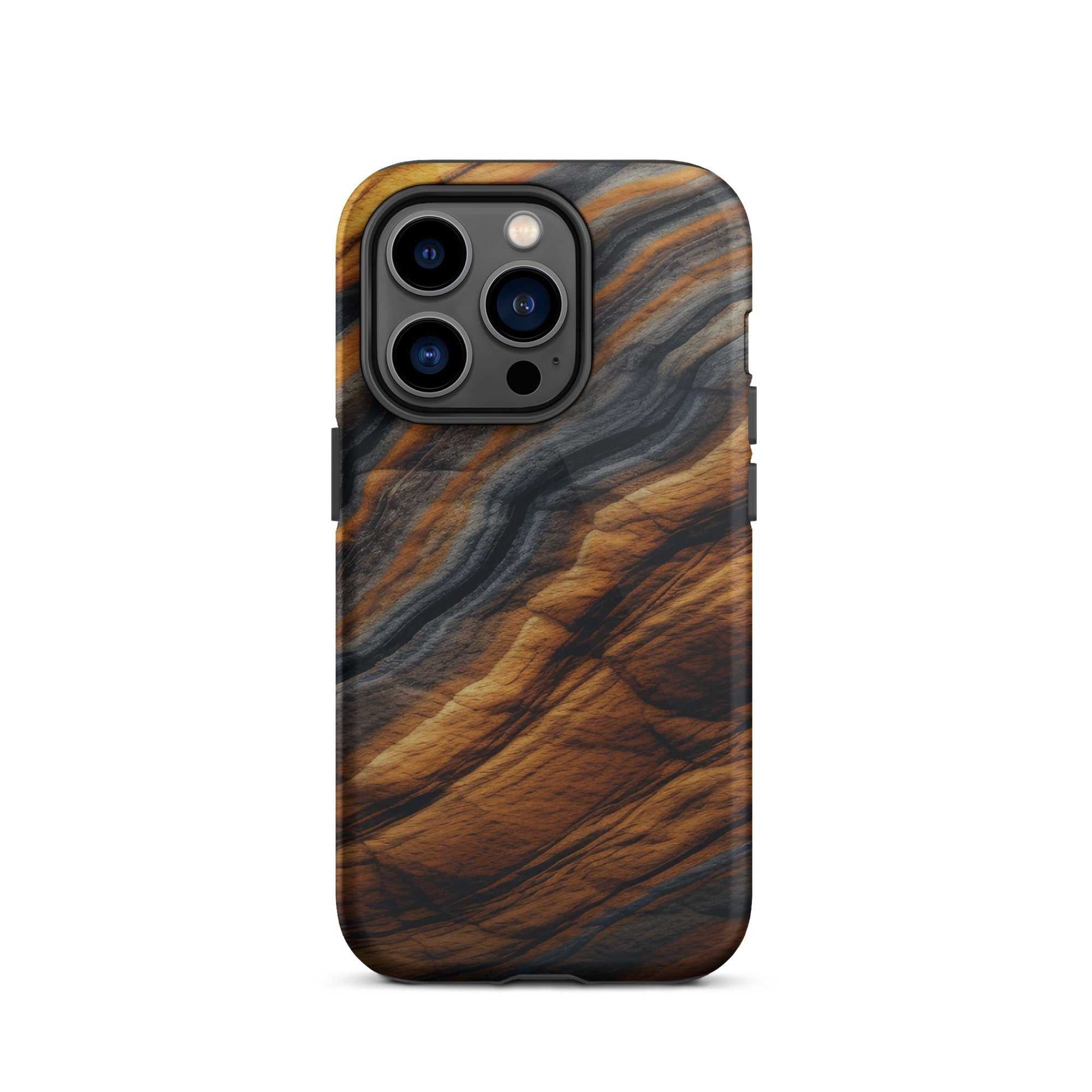 Tiger Eye Granite iPhone Case by Visual Verse - Image 27
