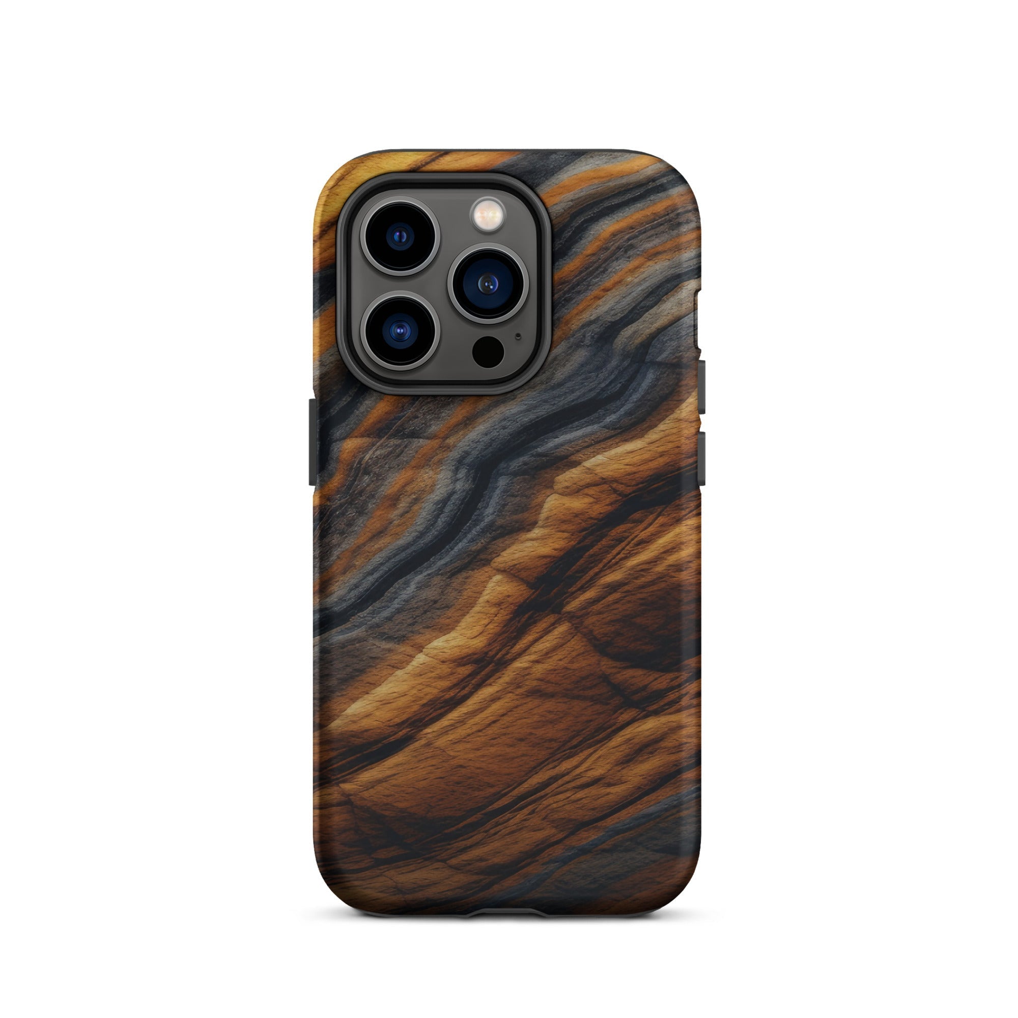 Tiger Eye Granite iPhone Case by Visual Verse - Image 28