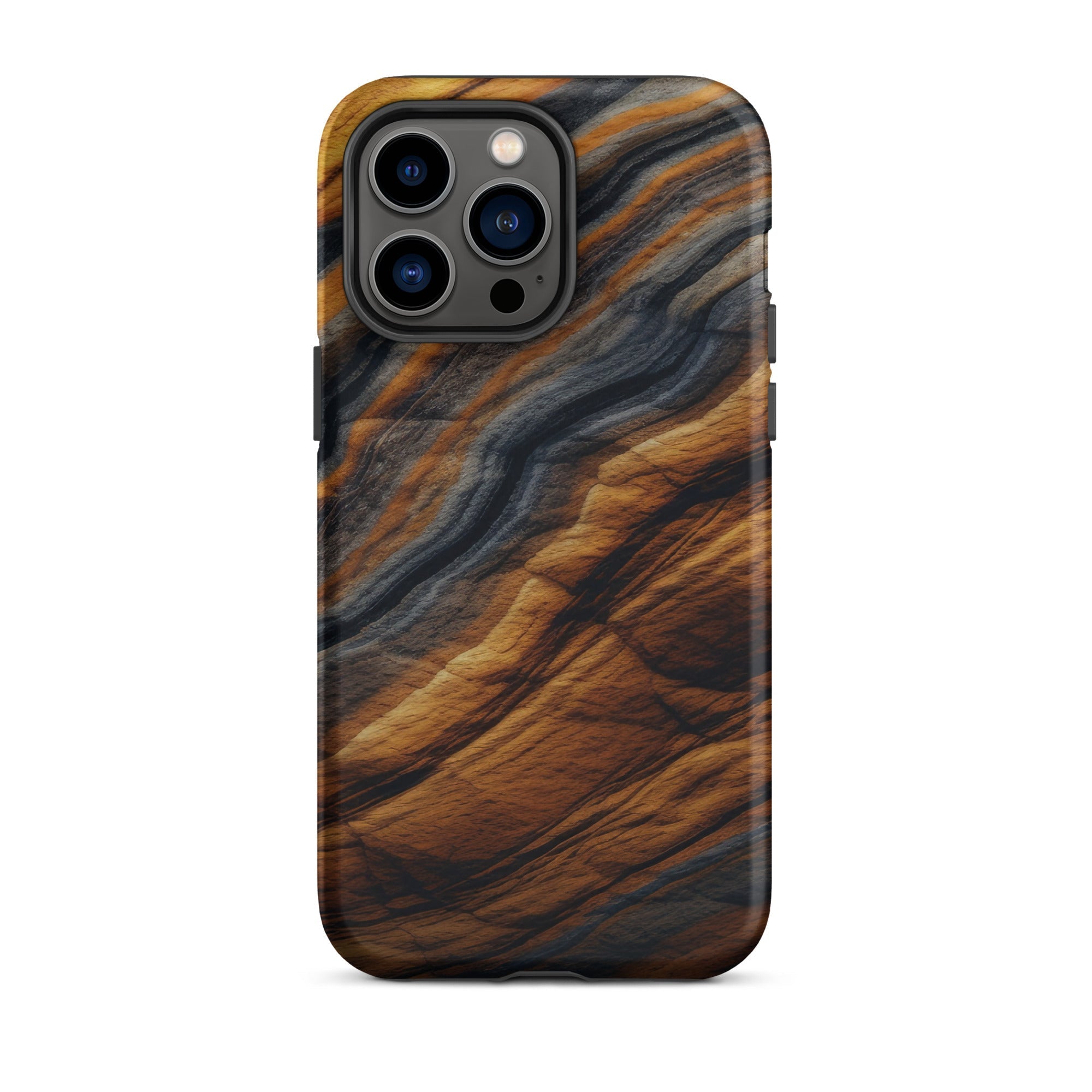 Tiger Eye Granite iPhone Case by Visual Verse - Image 30
