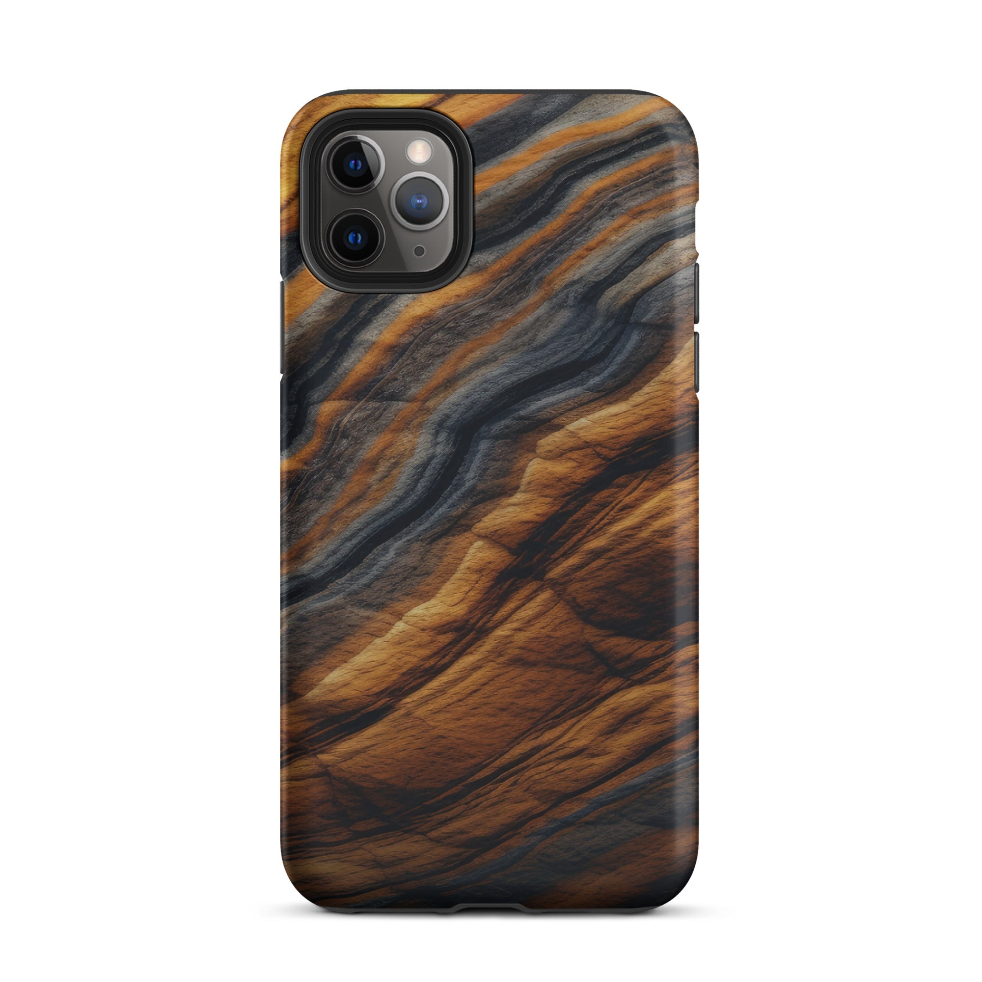 Tiger Eye Granite iPhone Case by Visual Verse - Image 6