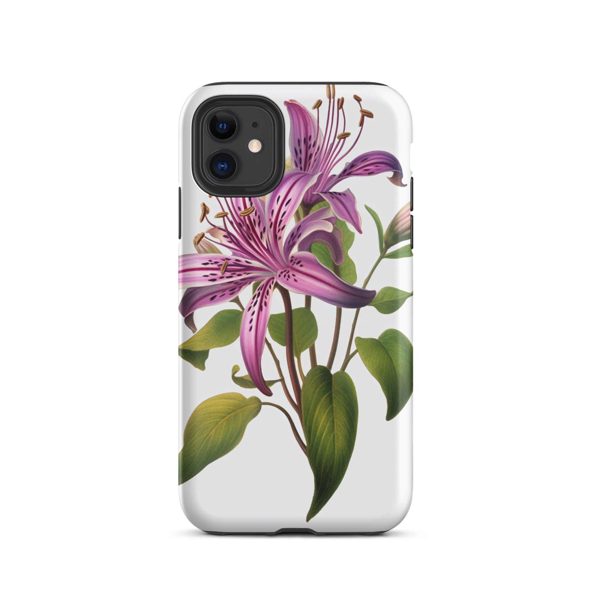 Toad Lily Flower iPhone Case by Visual Verse - Image 2
