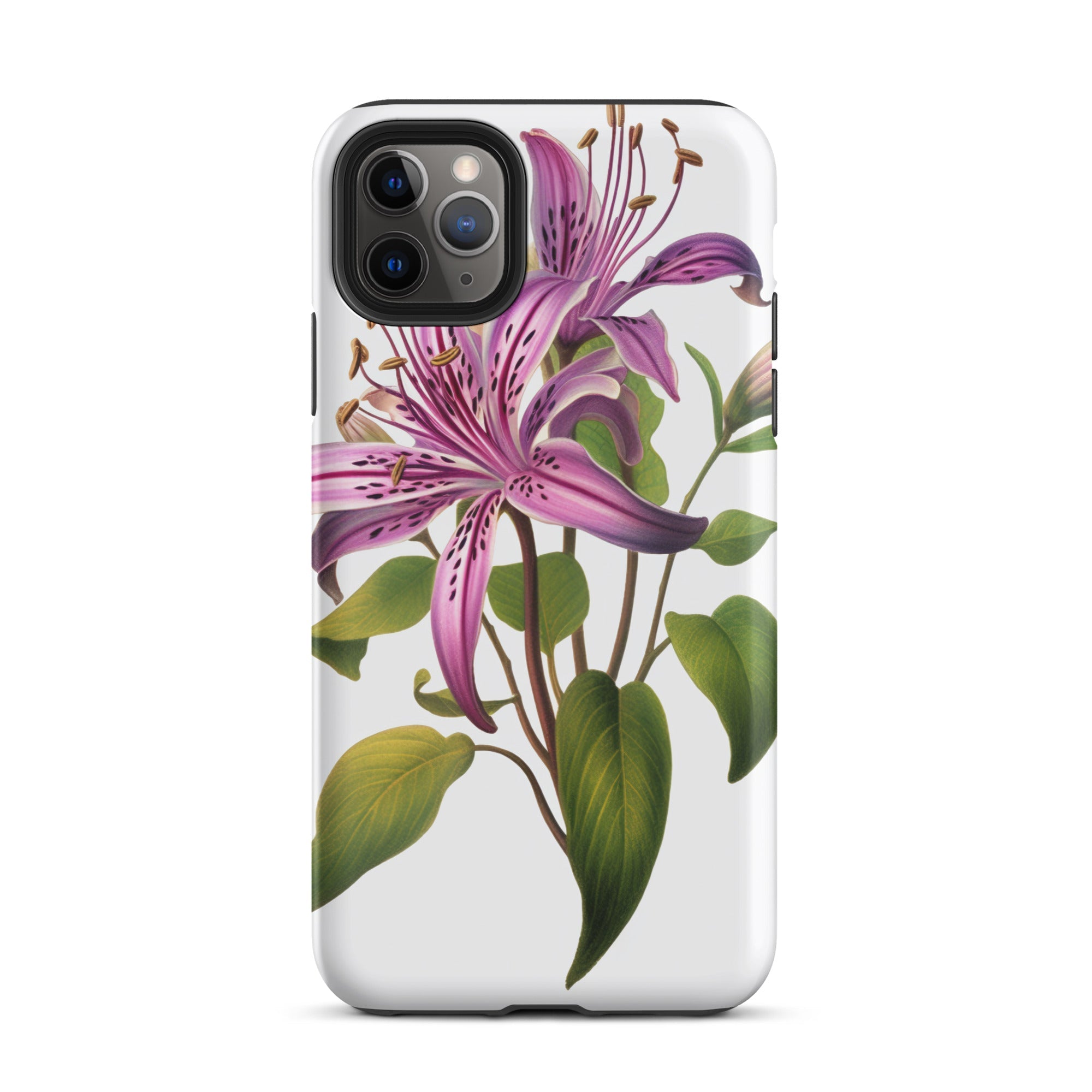 Toad Lily Flower iPhone Case by Visual Verse - Image 6