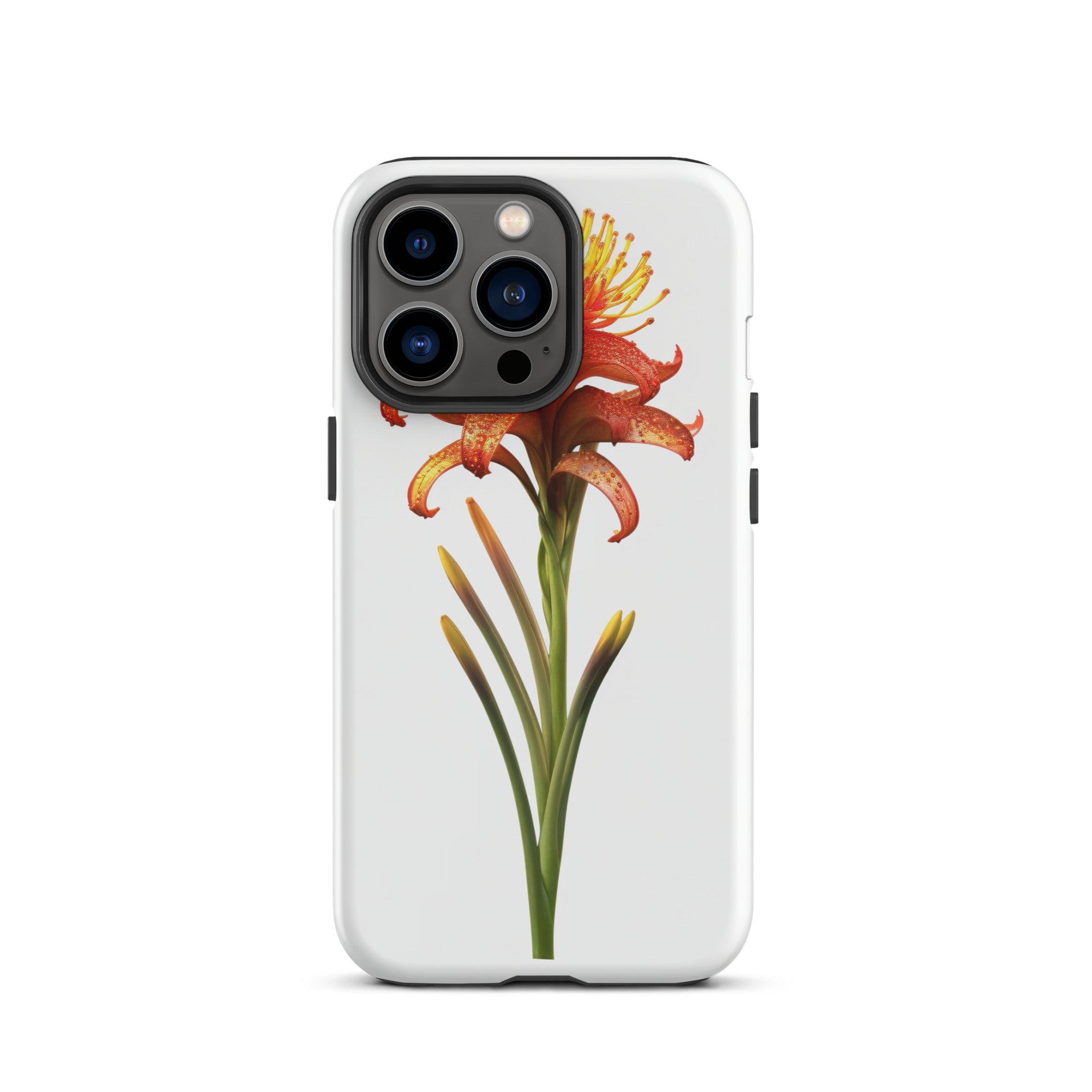 Torch Lily Flower iPhone Case by Visual Verse - Image 20