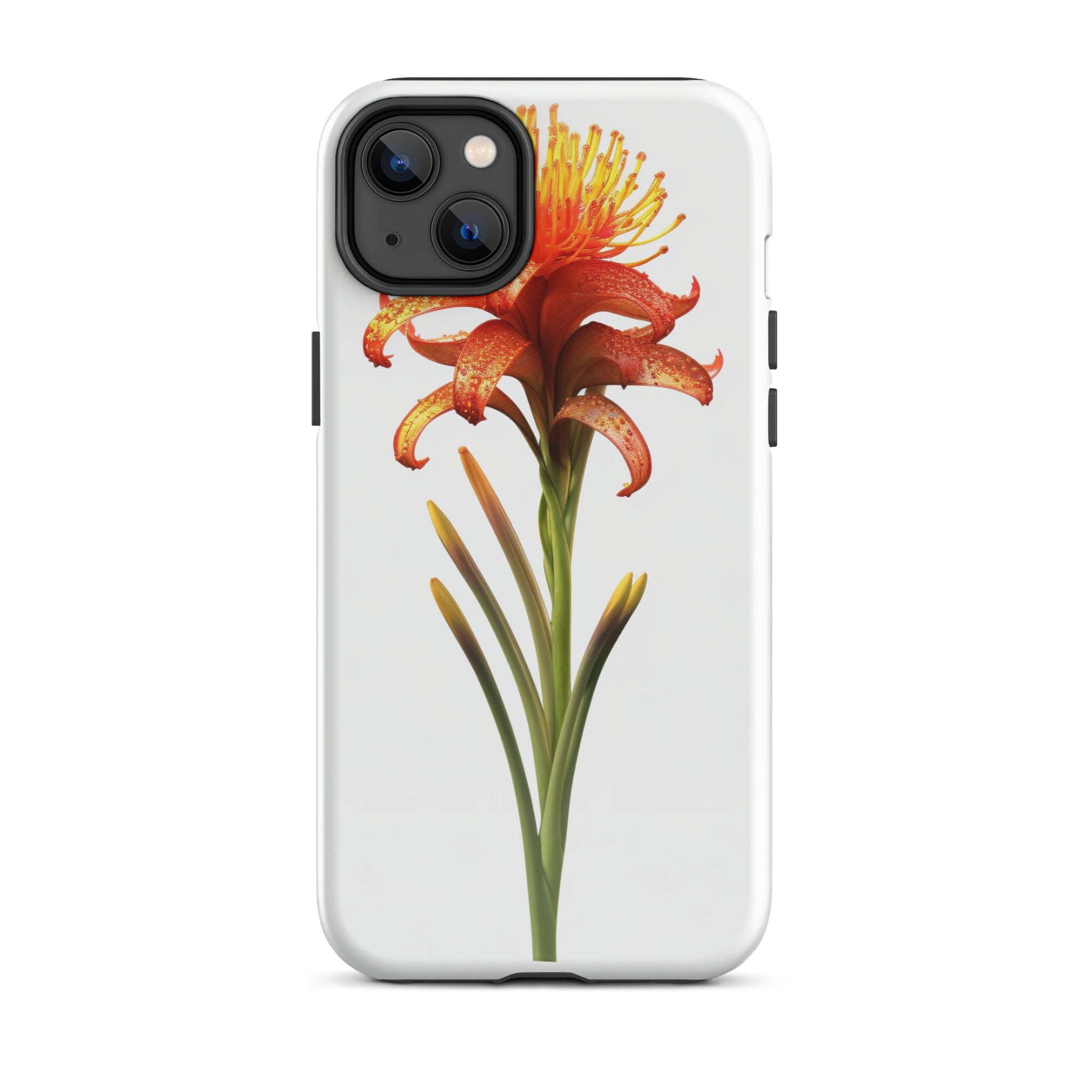 Torch Lily Flower iPhone Case by Visual Verse - Image 25