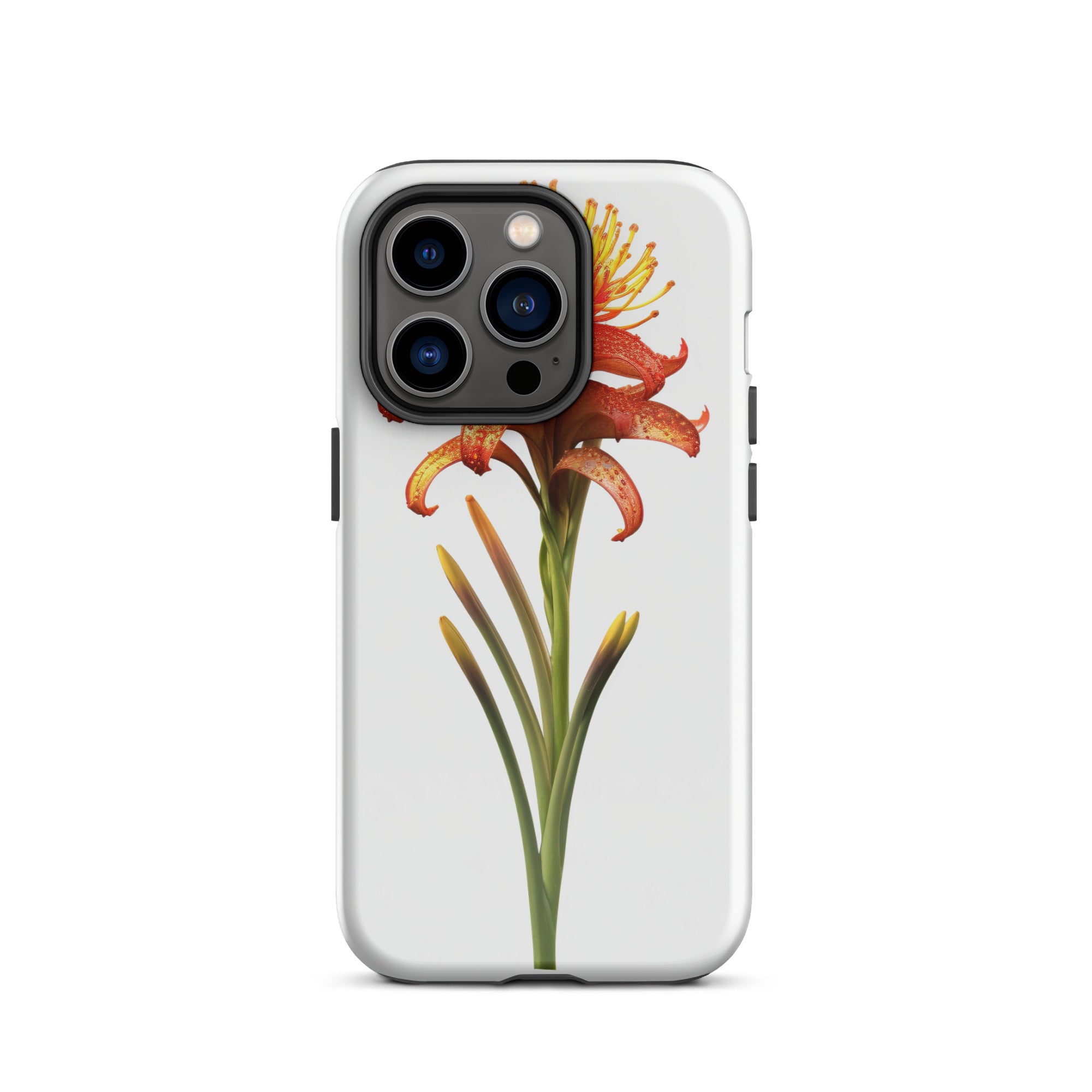 Torch Lily Flower iPhone Case by Visual Verse - Image 27