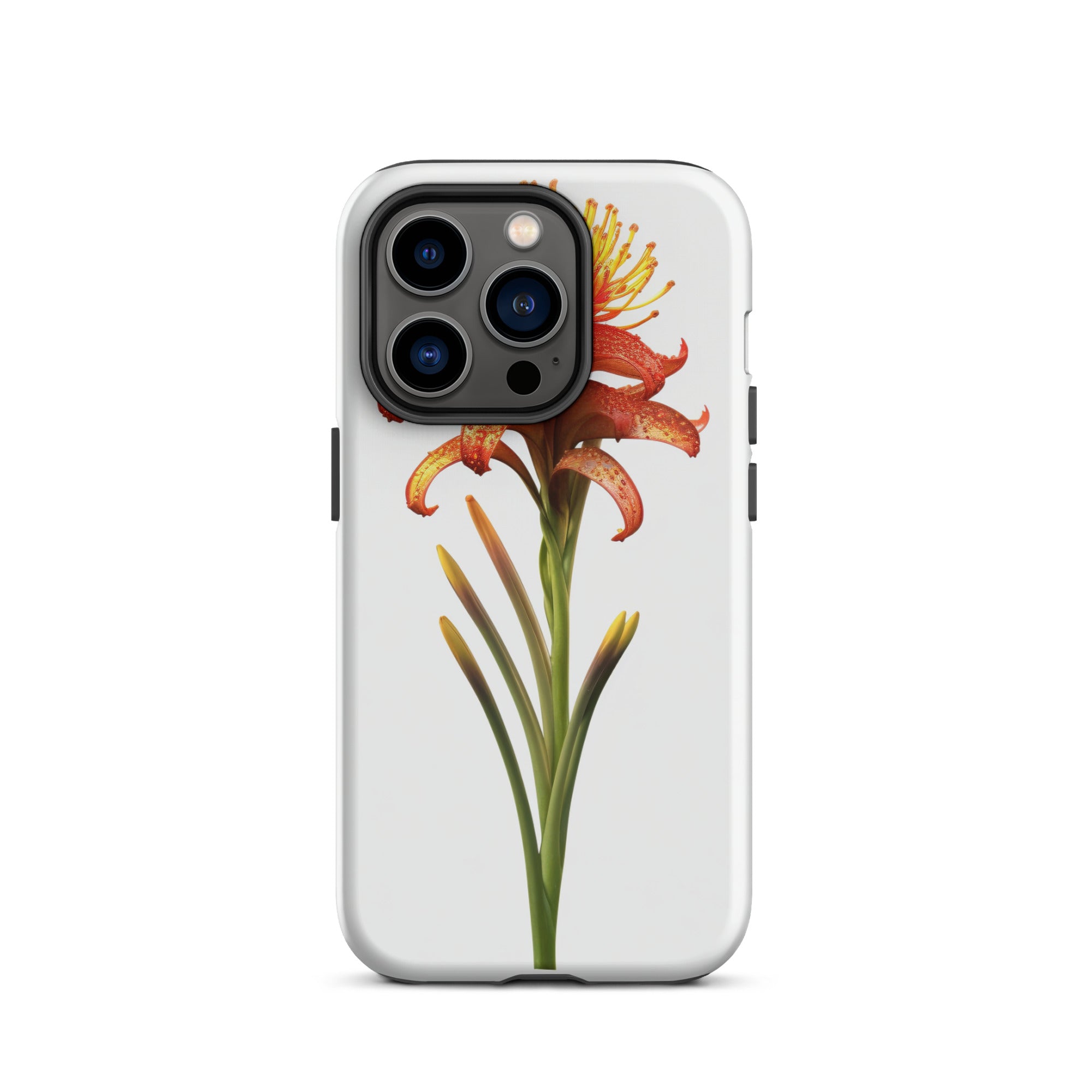 Torch Lily Flower iPhone Case by Visual Verse - Image 28