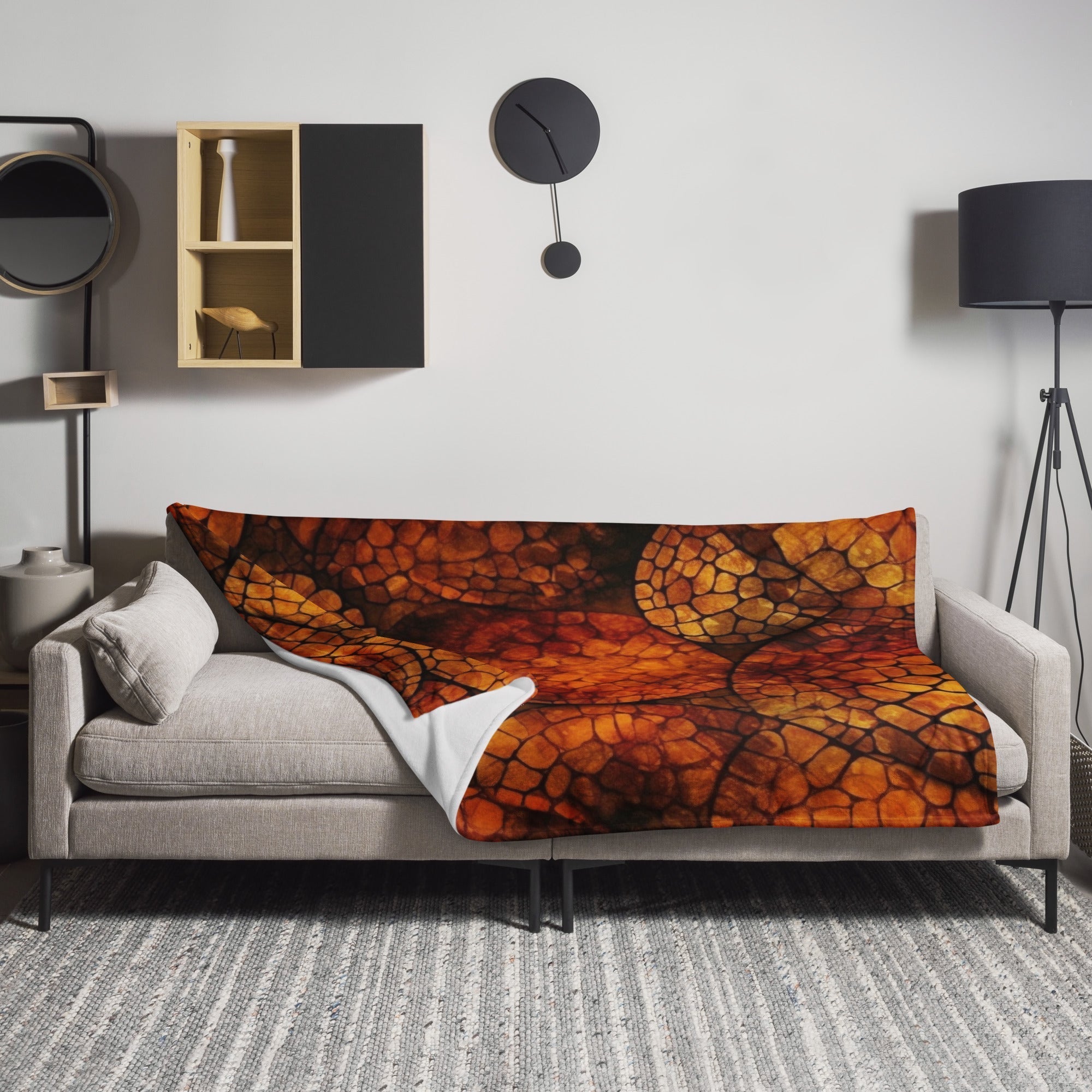 Tortoise Shell Blanket by Visual Verse - Image 1