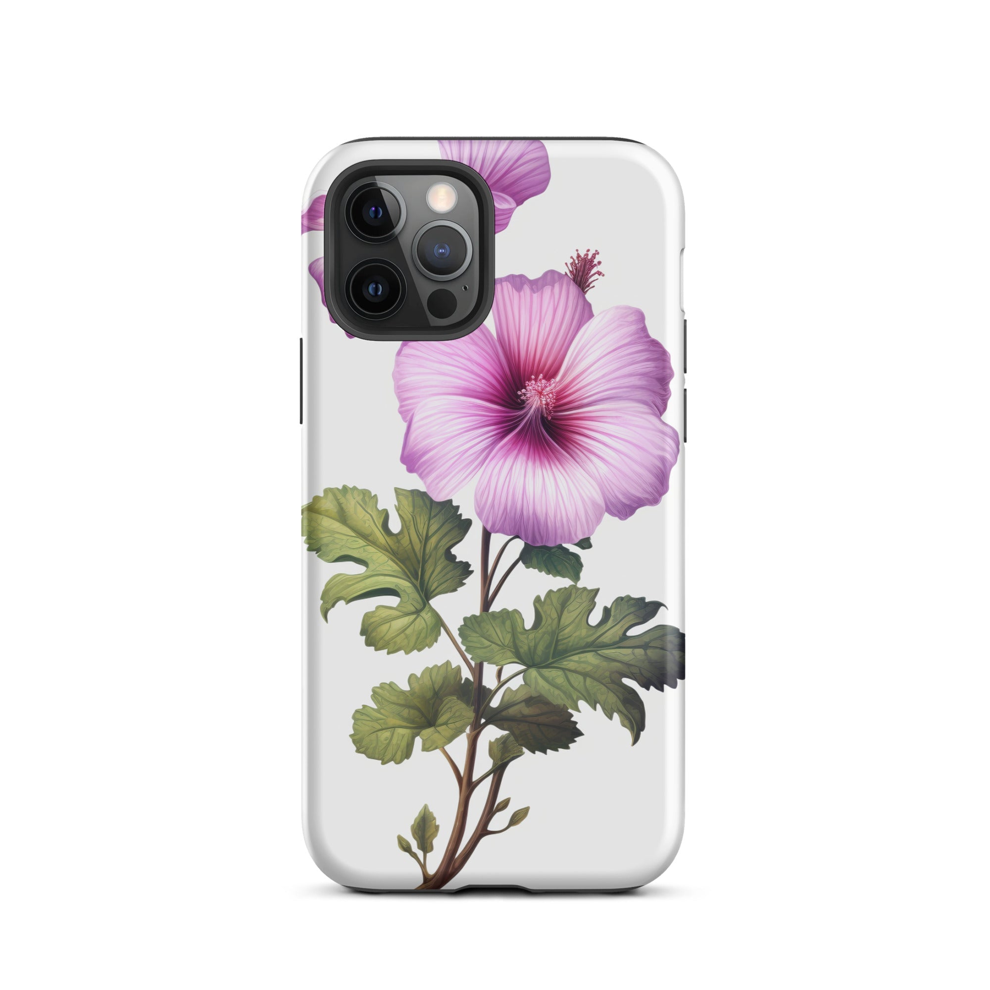 Tree Mallow Flower iPhone Case by Visual Verse - Image 12