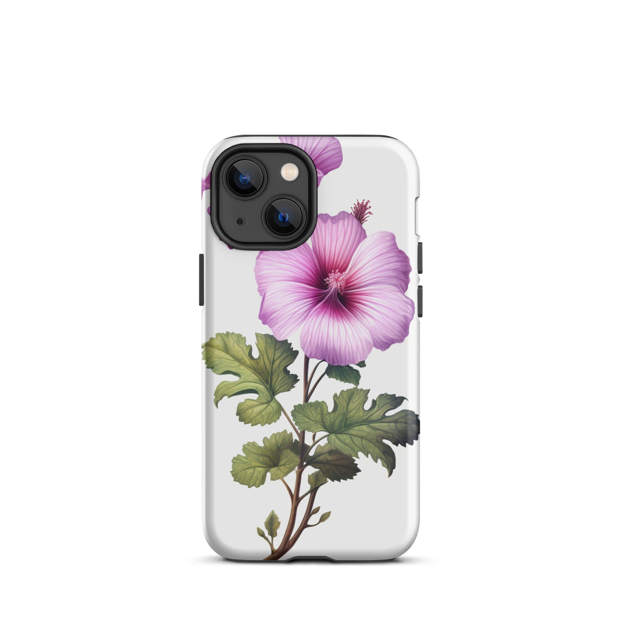 Tree Mallow Flower iPhone Case by Visual Verse - Image 16