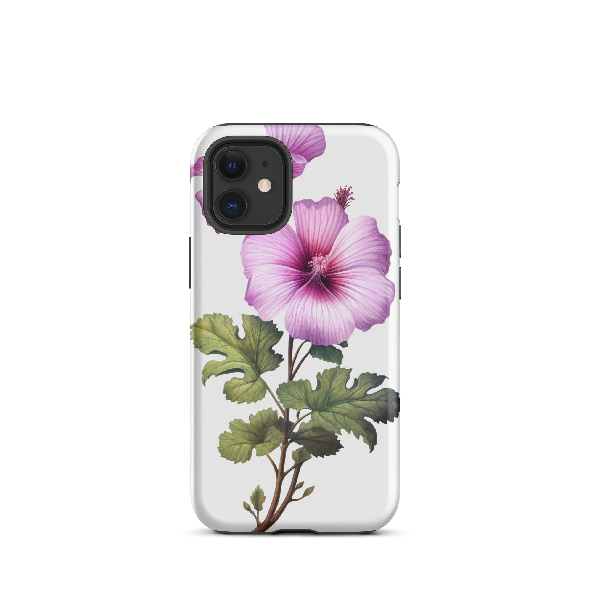 Tree Mallow Flower iPhone Case by Visual Verse - Image 8