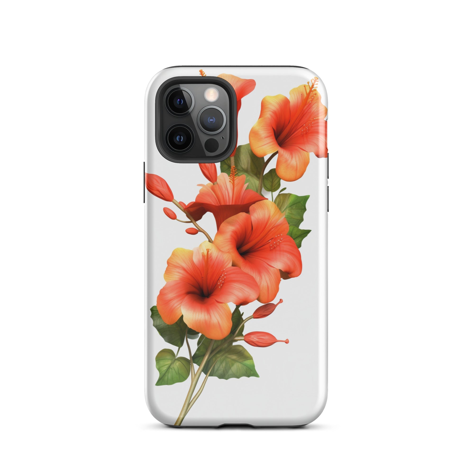 Trumpet Vine Flower iPhone Case by Visual Verse - Image 11