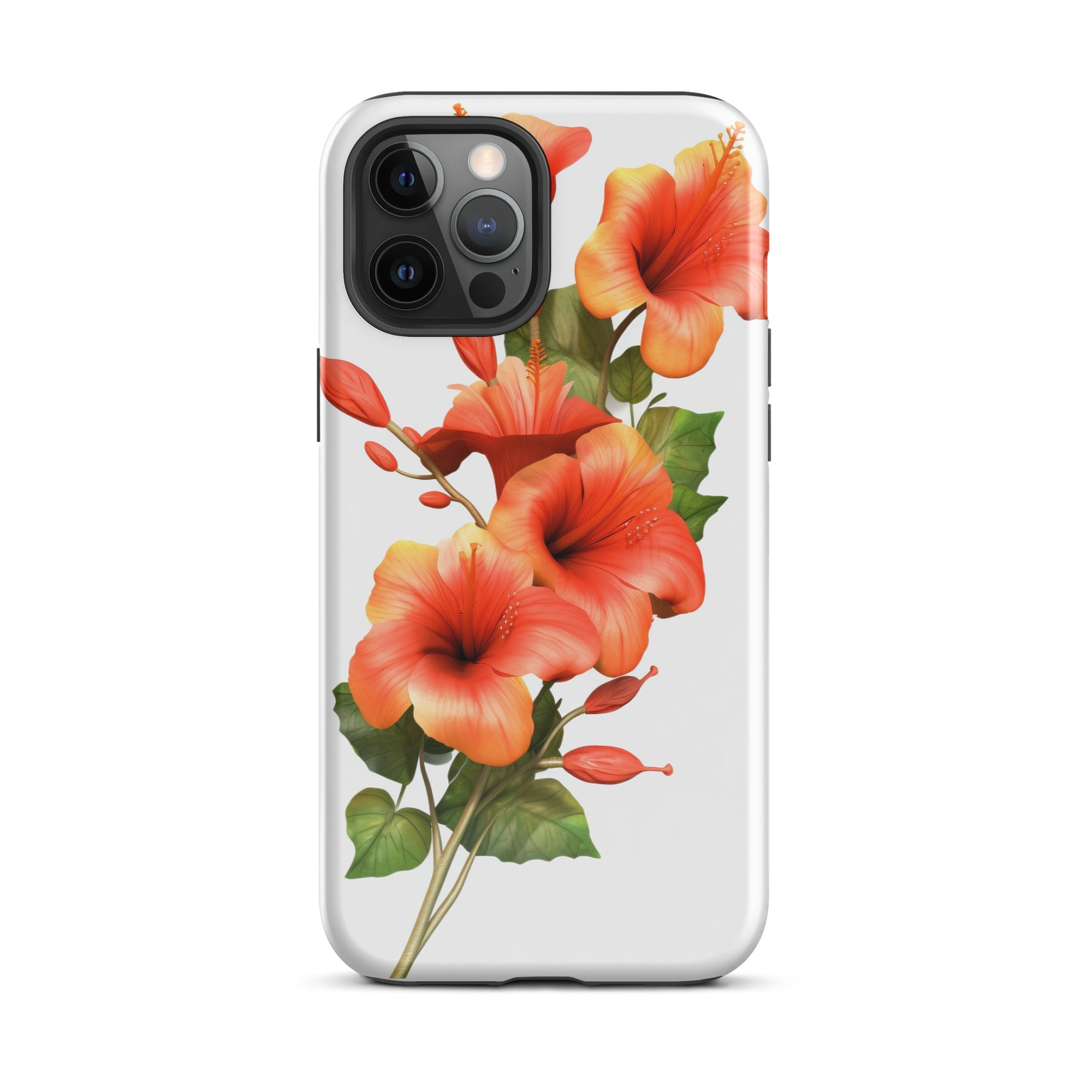 Trumpet Vine Flower iPhone Case by Visual Verse - Image 13